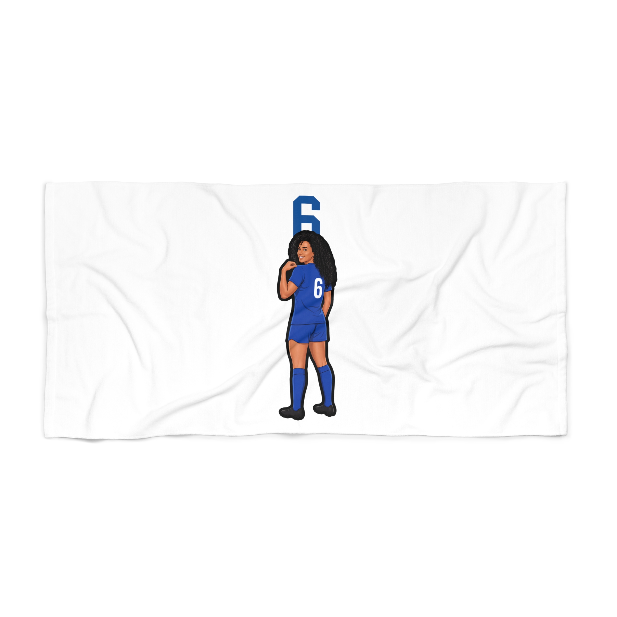 Beach Towel — character_number_top in Classic