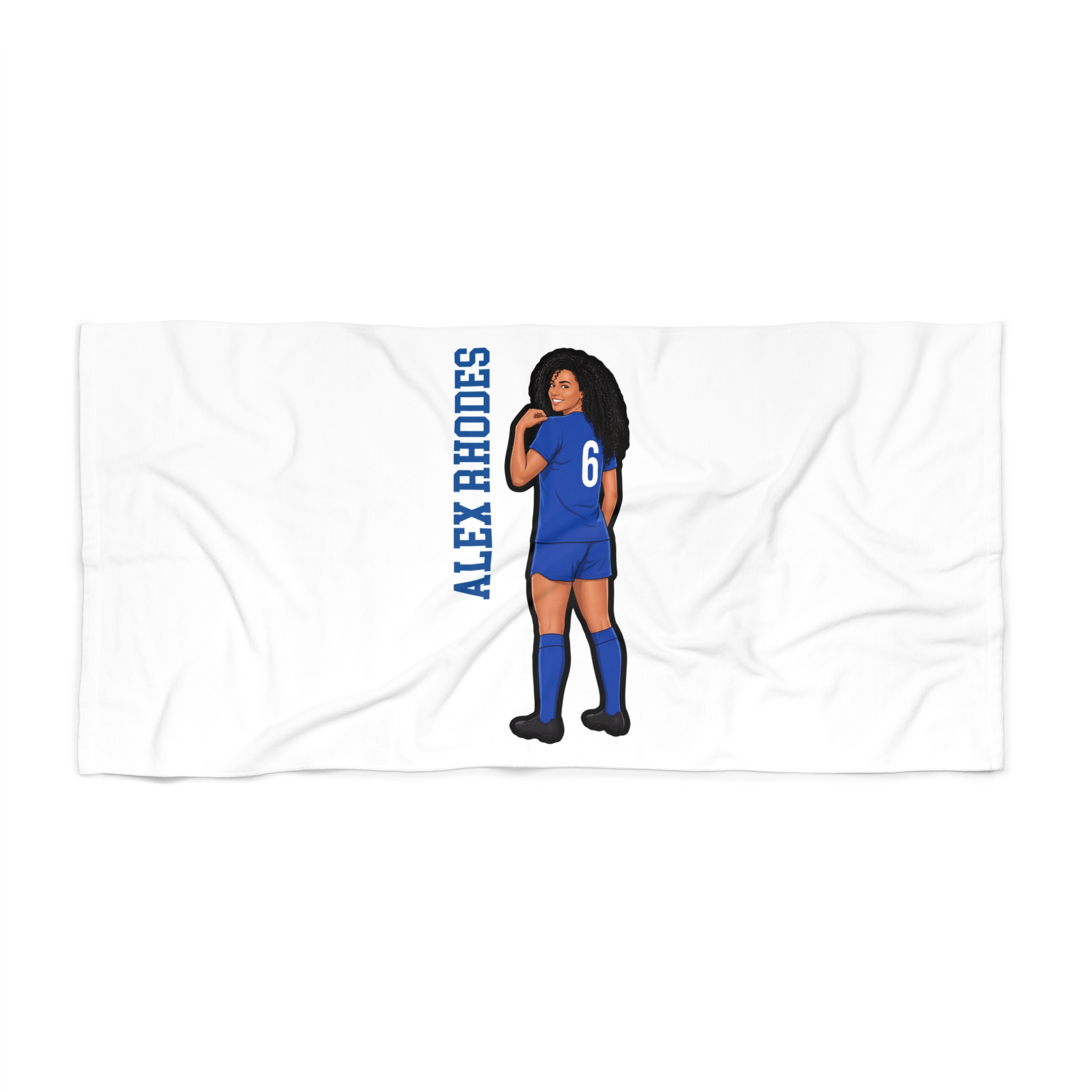 Beach Towel — character_name_vertical in Classic