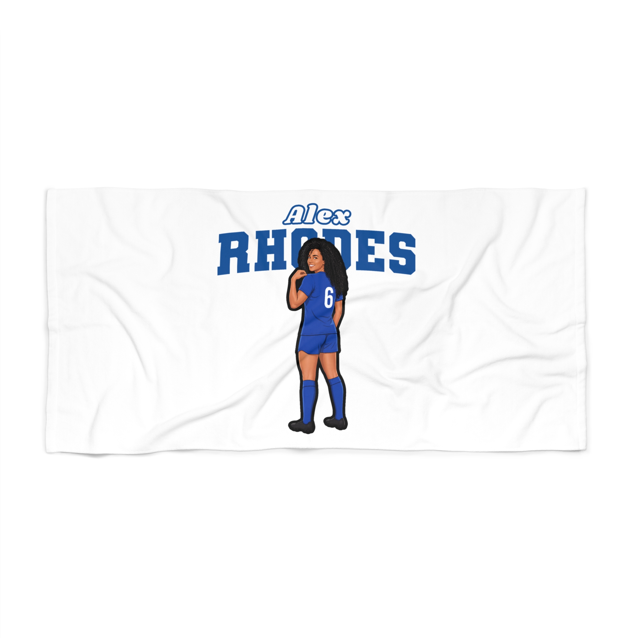 Beach Towel — character_name_arch in Classic