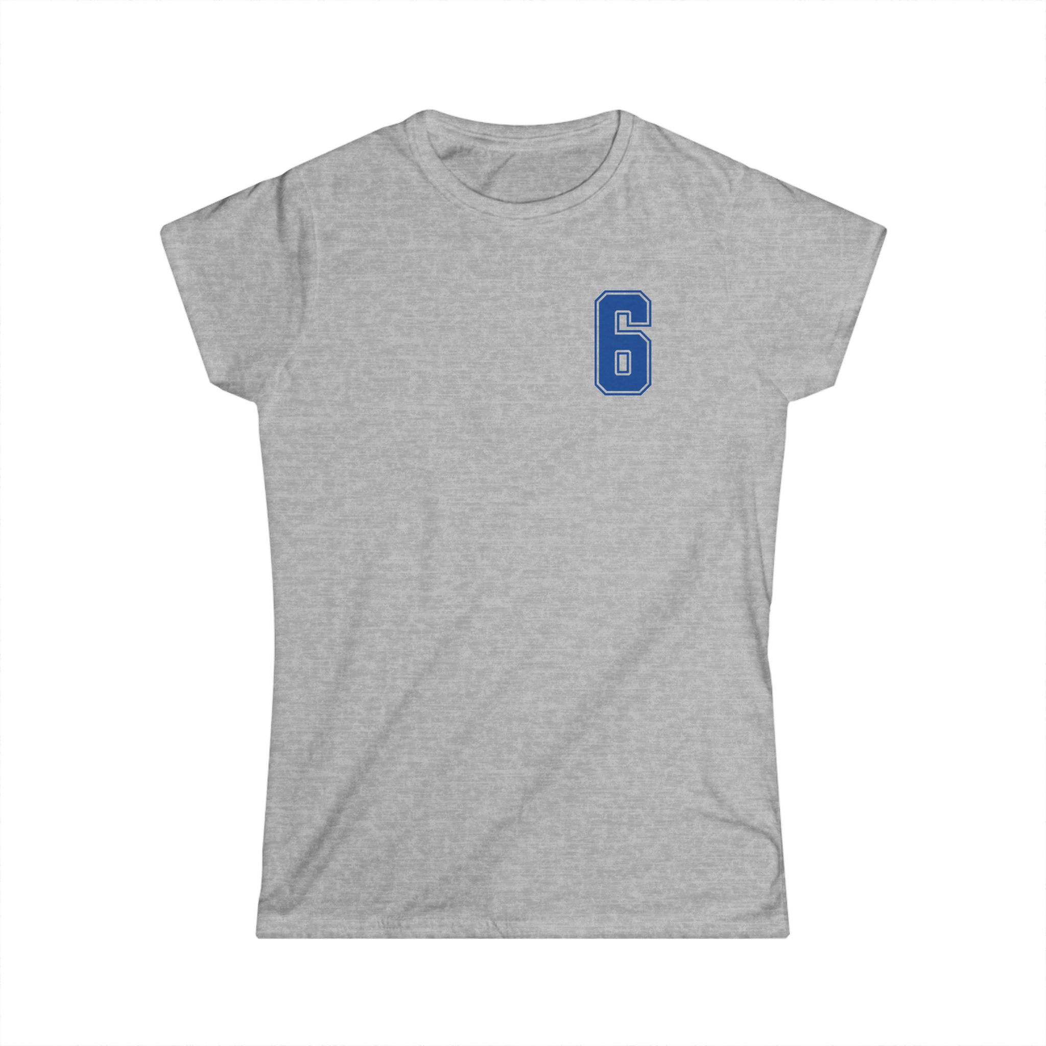 Women's Softstyle Tee — chest_back in Grey