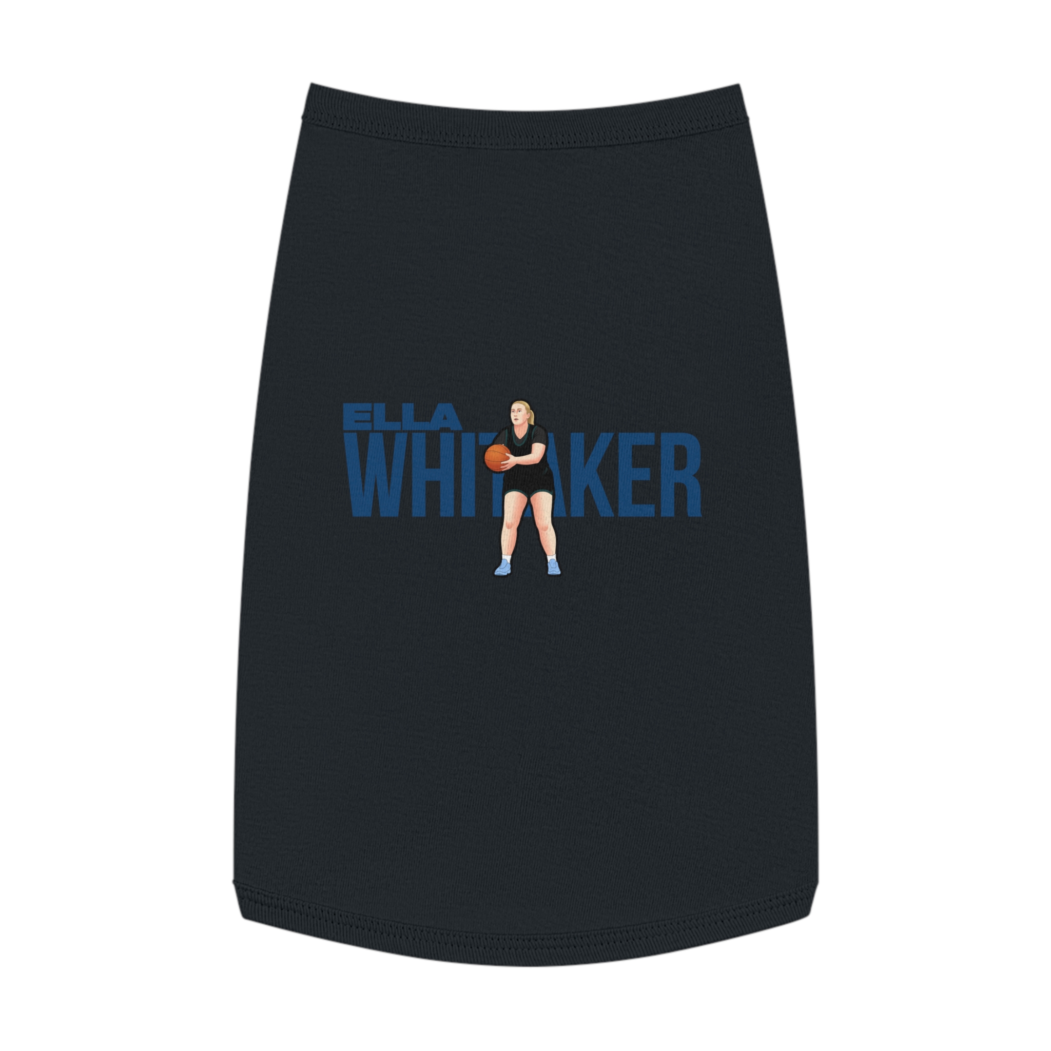 Pet Tank Top — character_player_name in White