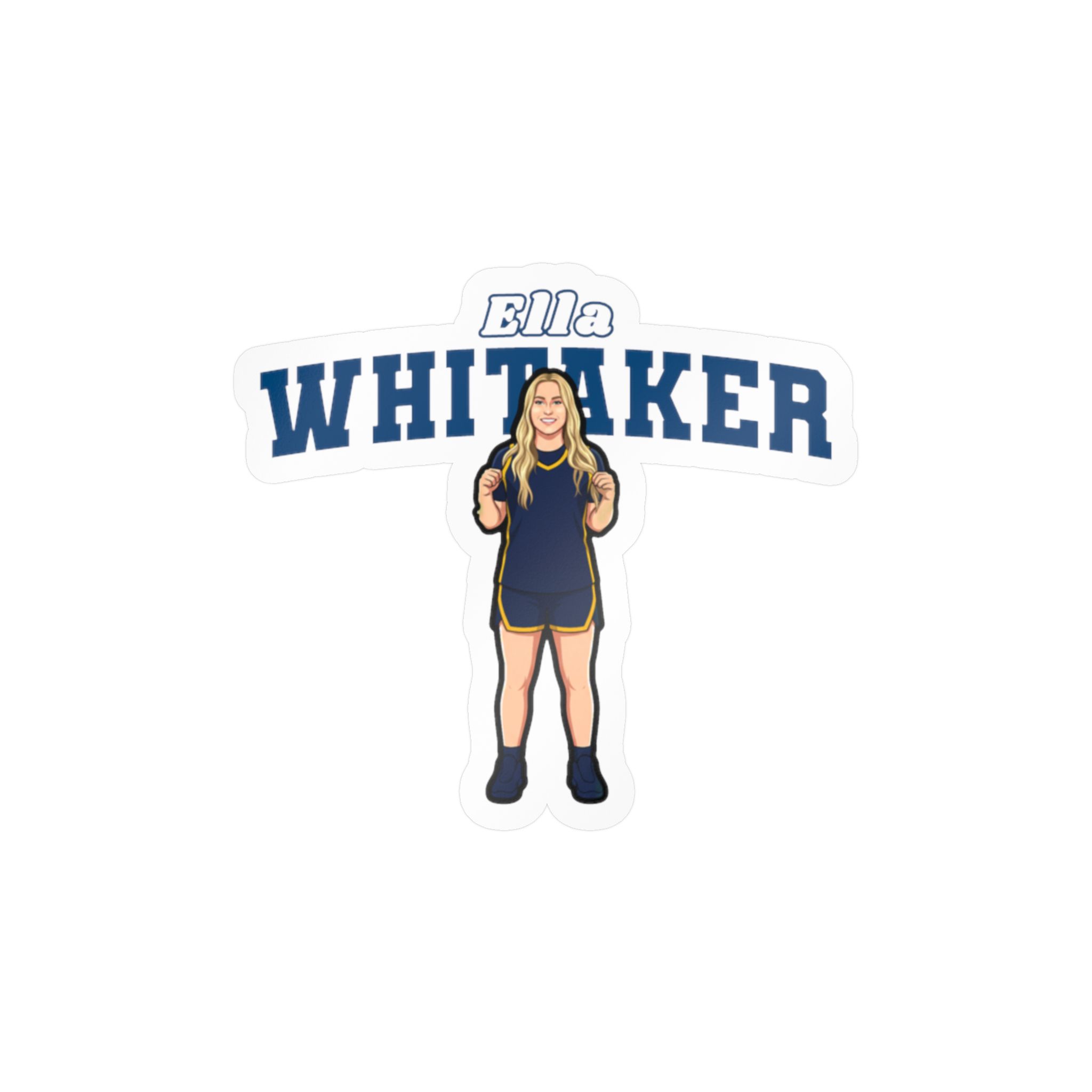 Vinyl Sticker — character_name_arch in Classic