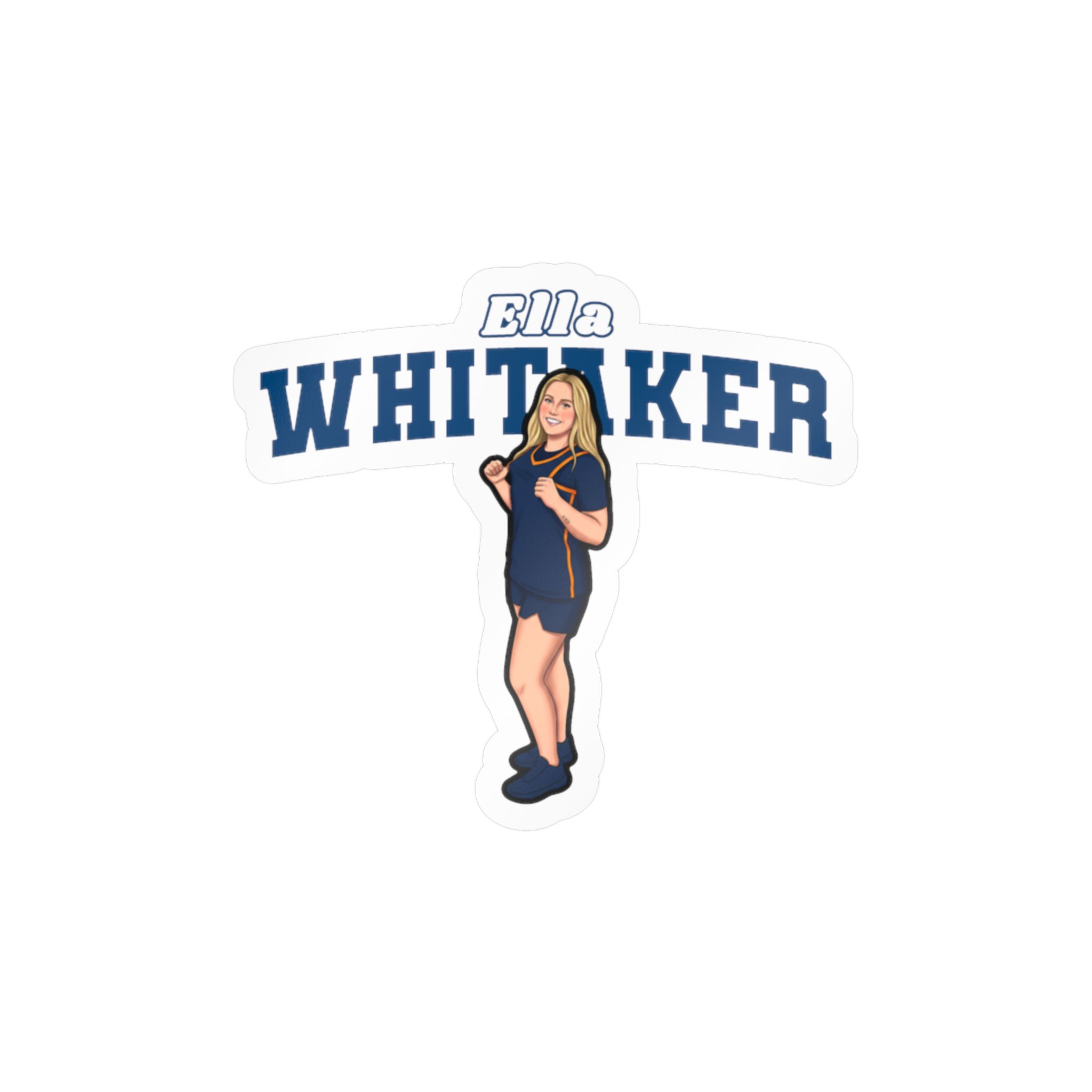 Vinyl Sticker — character_name_arch in Classic