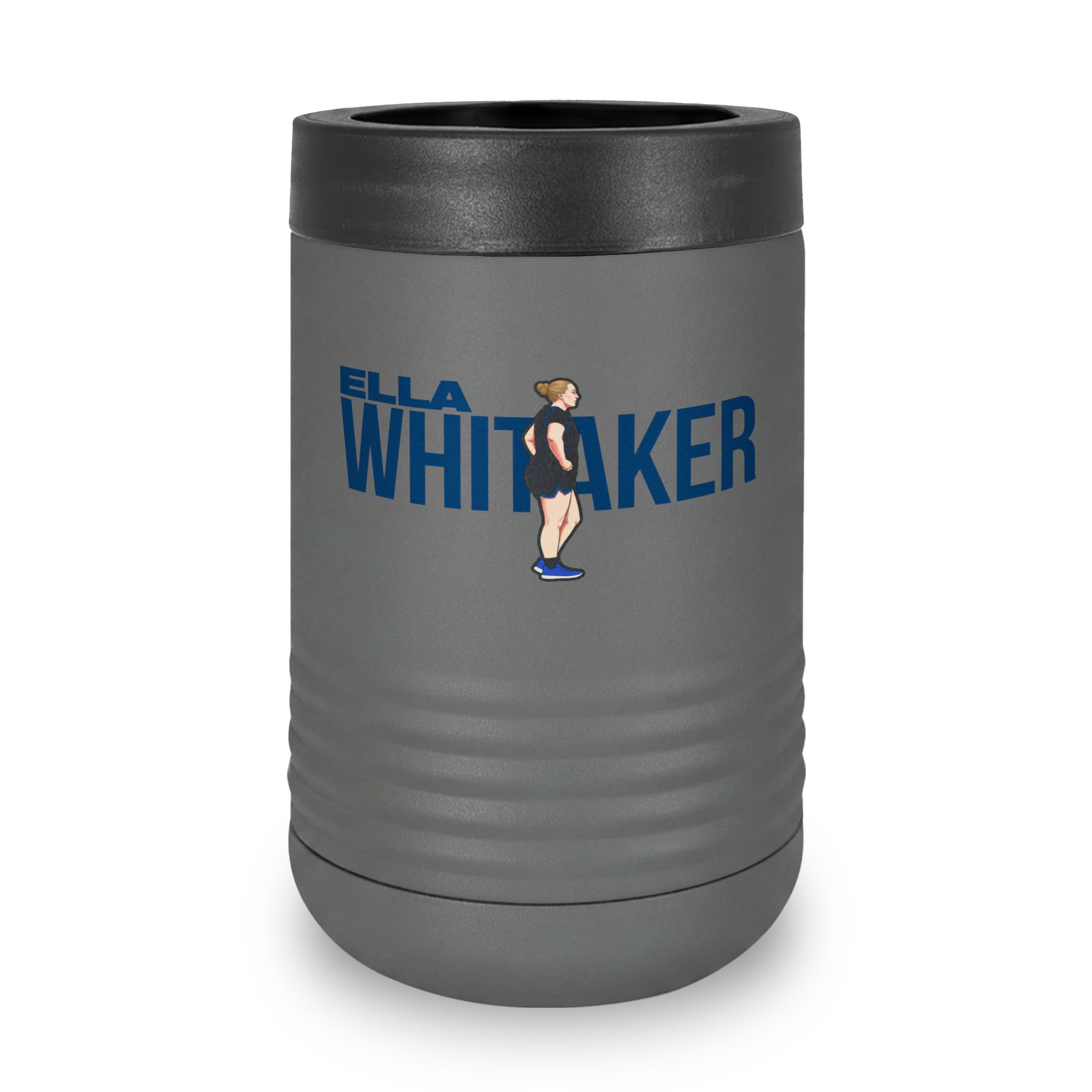 Stainless Can Cooler — character_player_name in Grey