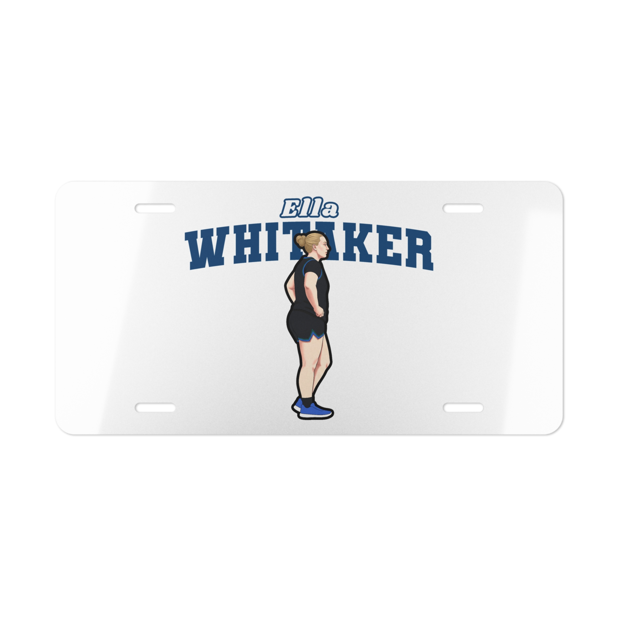 License Plate — character_name_arch in Classic