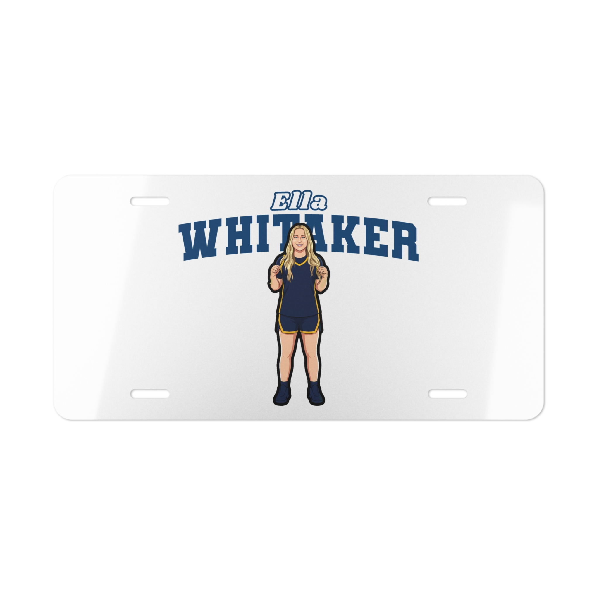License Plate — character_name_arch in Classic