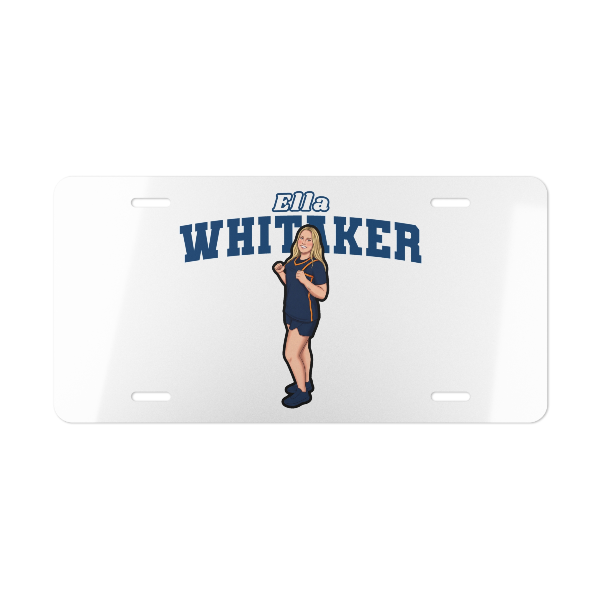 License Plate — character_name_arch in Classic