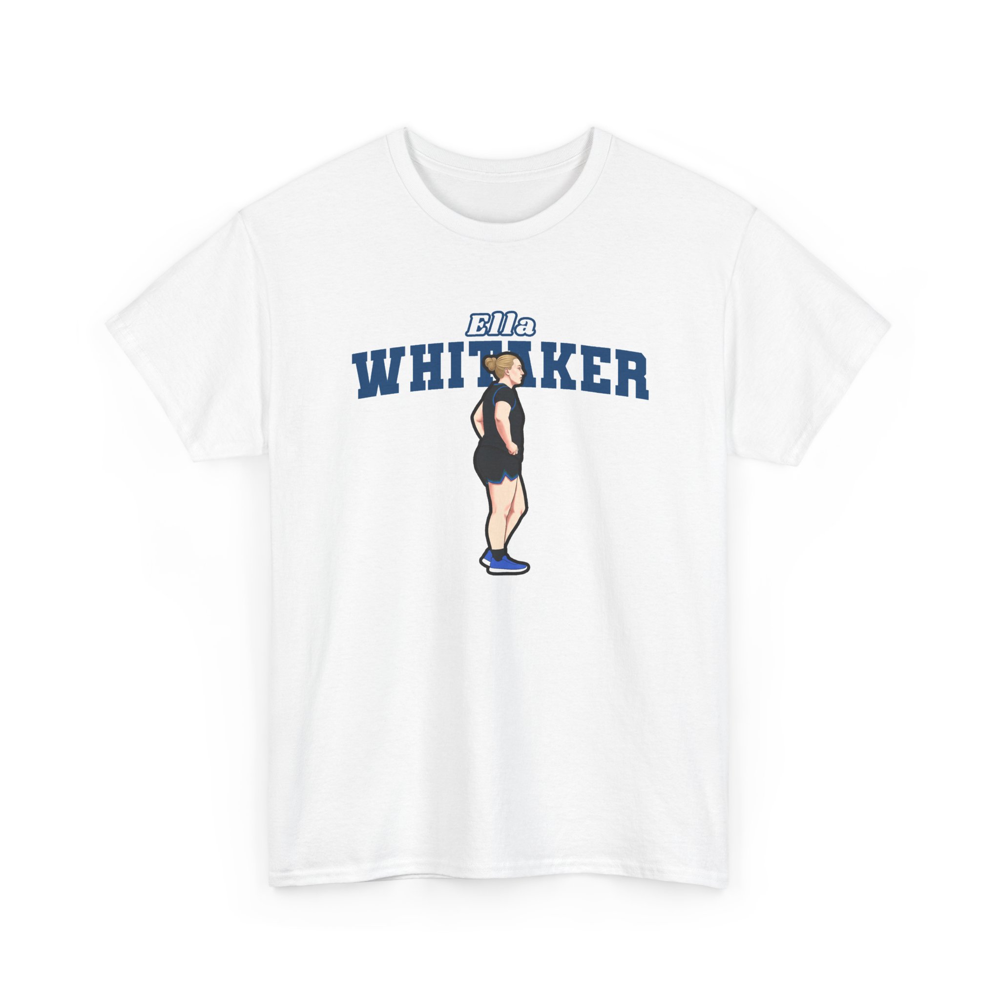Tee — character_name_arch in White