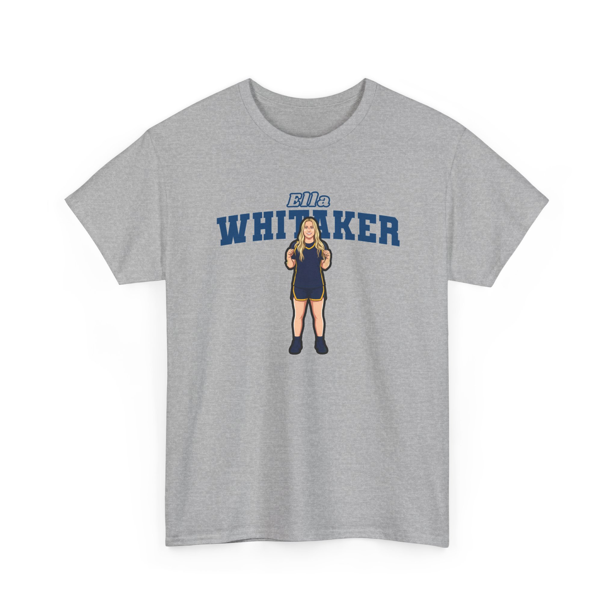 Tee — character_name_arch in Grey