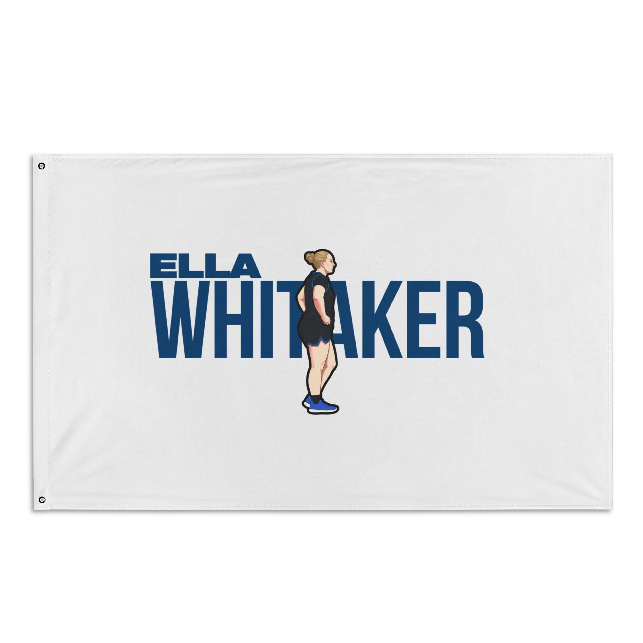 Flag (35 × 56 in) — character_player_name in Classic