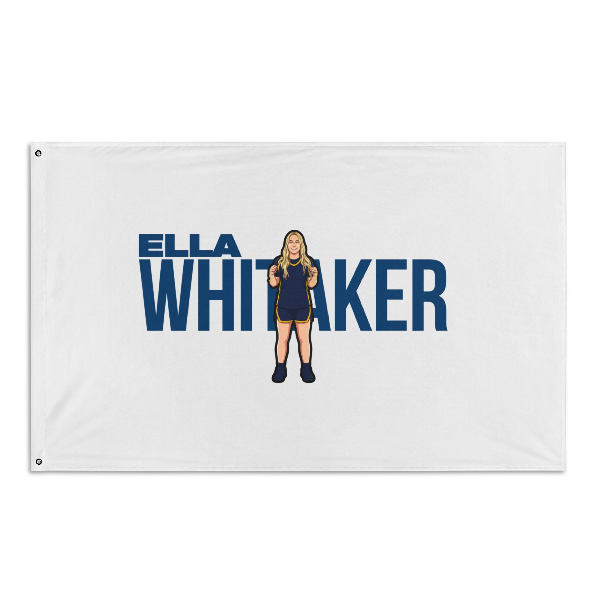 Flag (35 × 56 in) — character_player_name in Classic