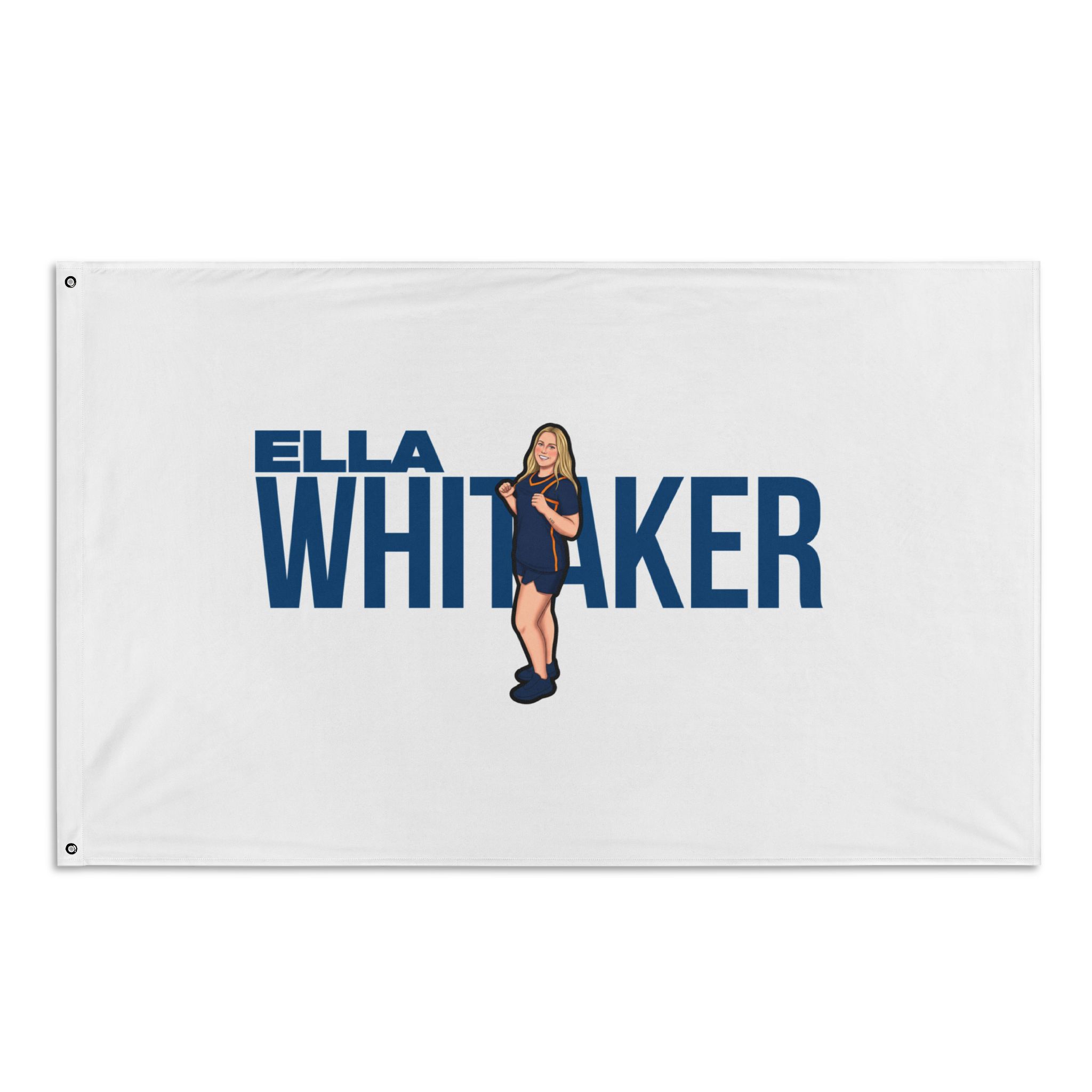 Flag (35 × 56 in) — character_player_name in Classic