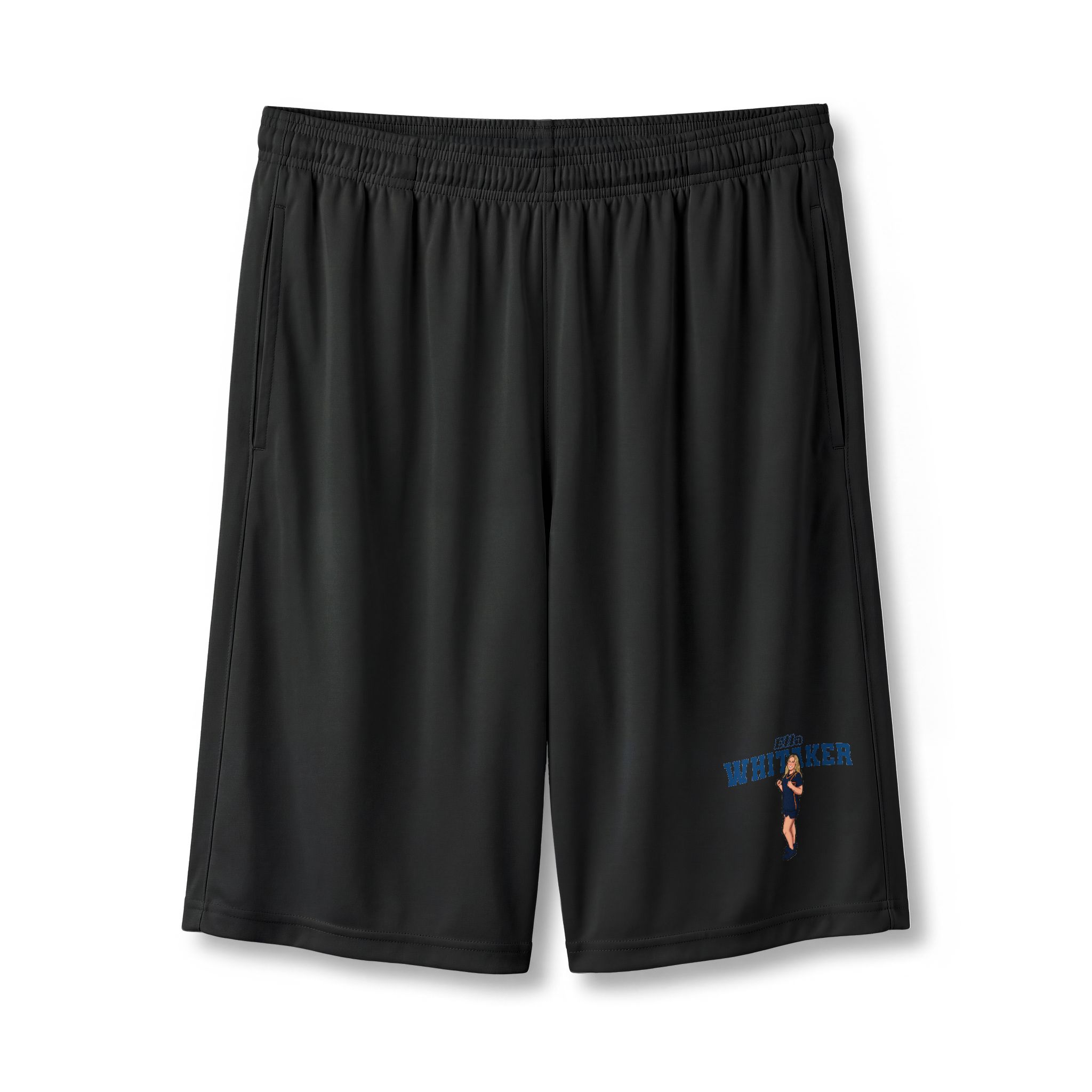 Shorts — character_name_arch in Black