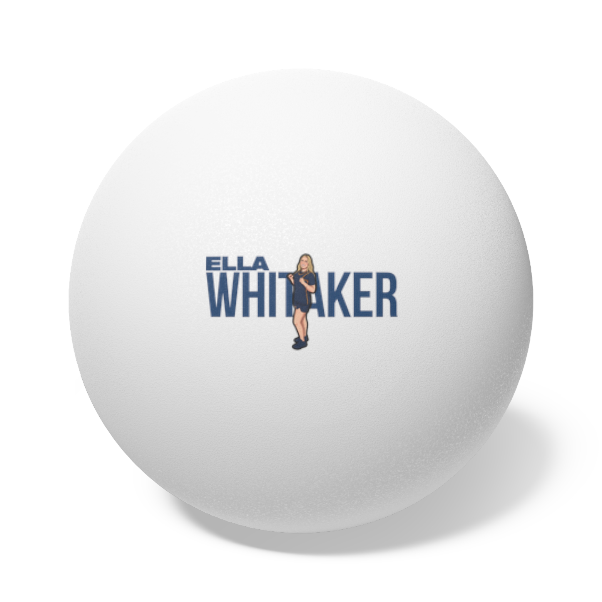 Ping Pong Balls, 6 pcs — character_player_name in White