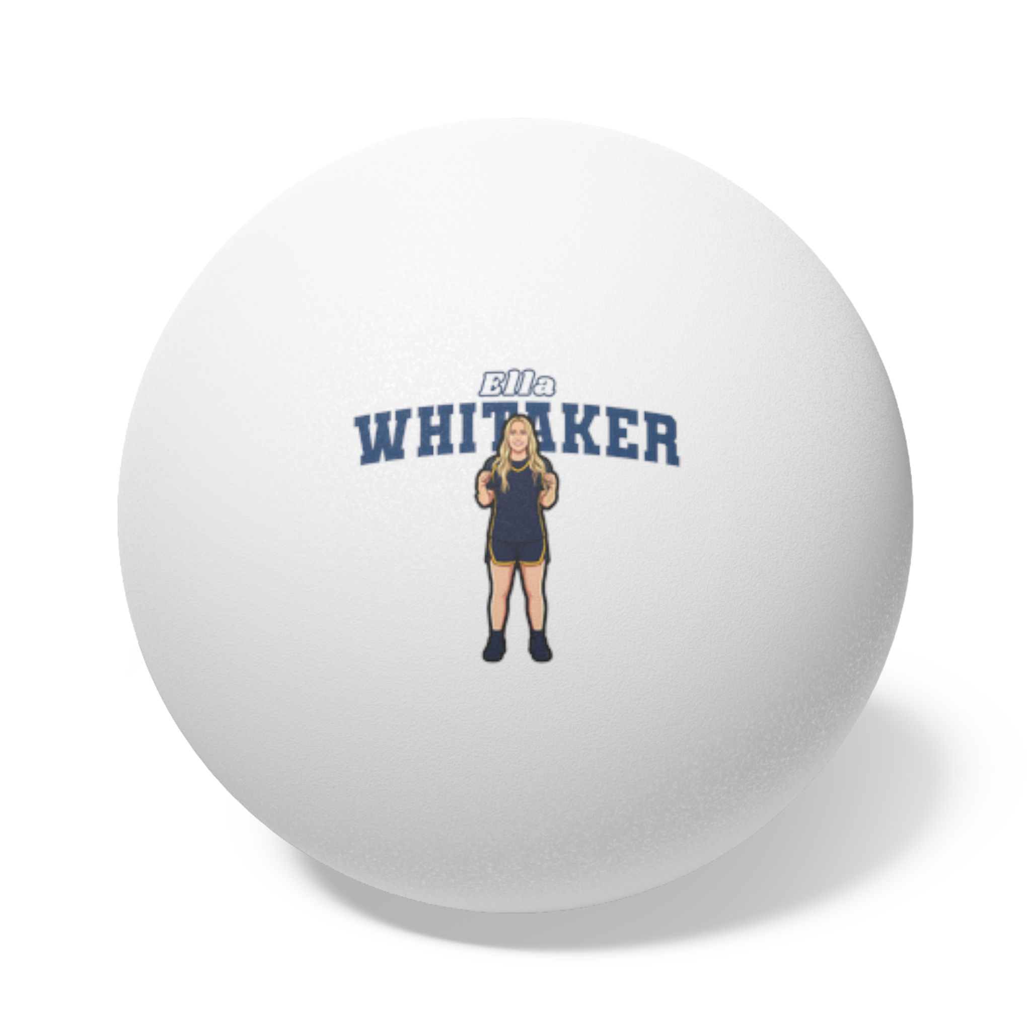 Ping Pong Balls, 6 pcs — character_name_arch in White
