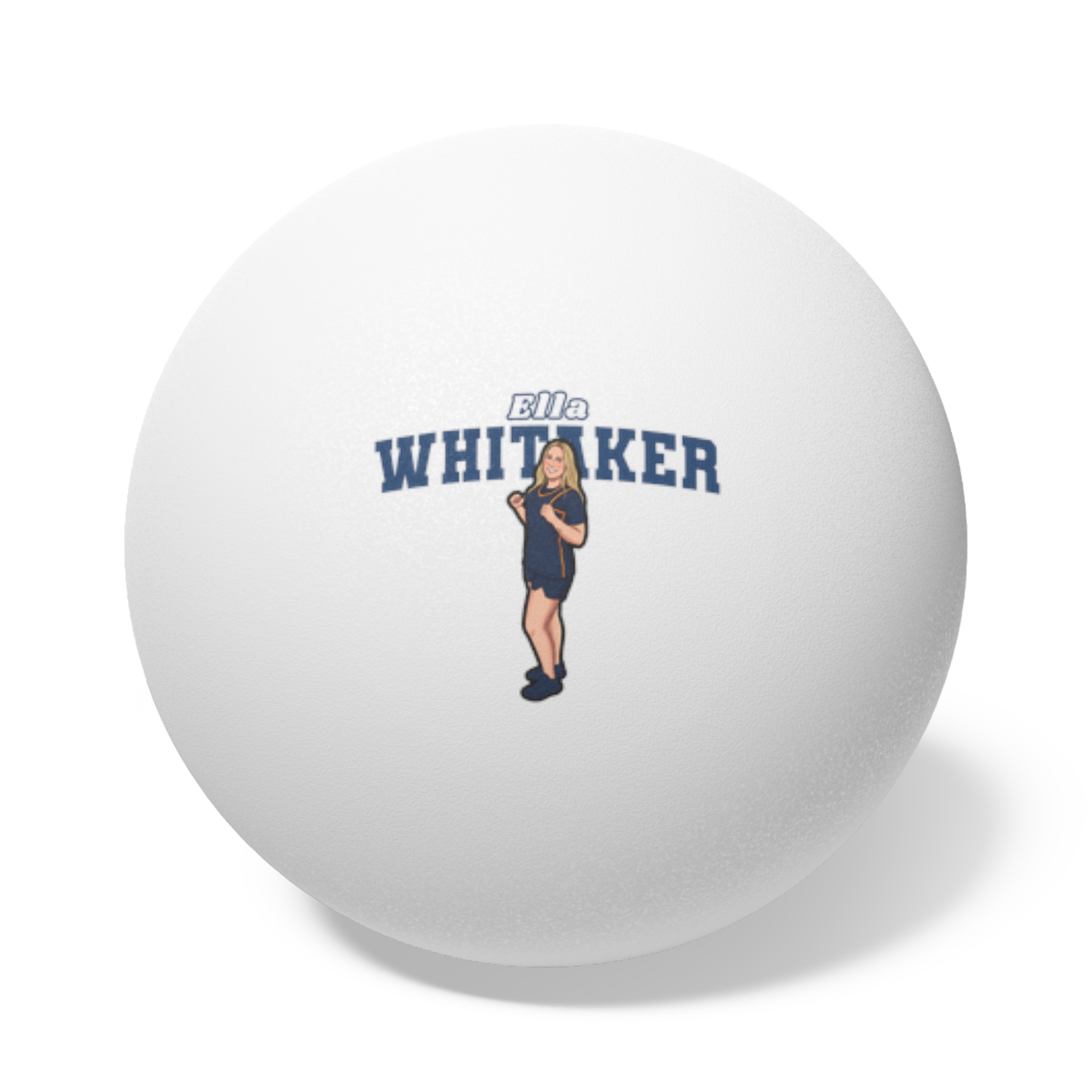 Ping Pong Balls, 6 pcs — character_name_arch in White
