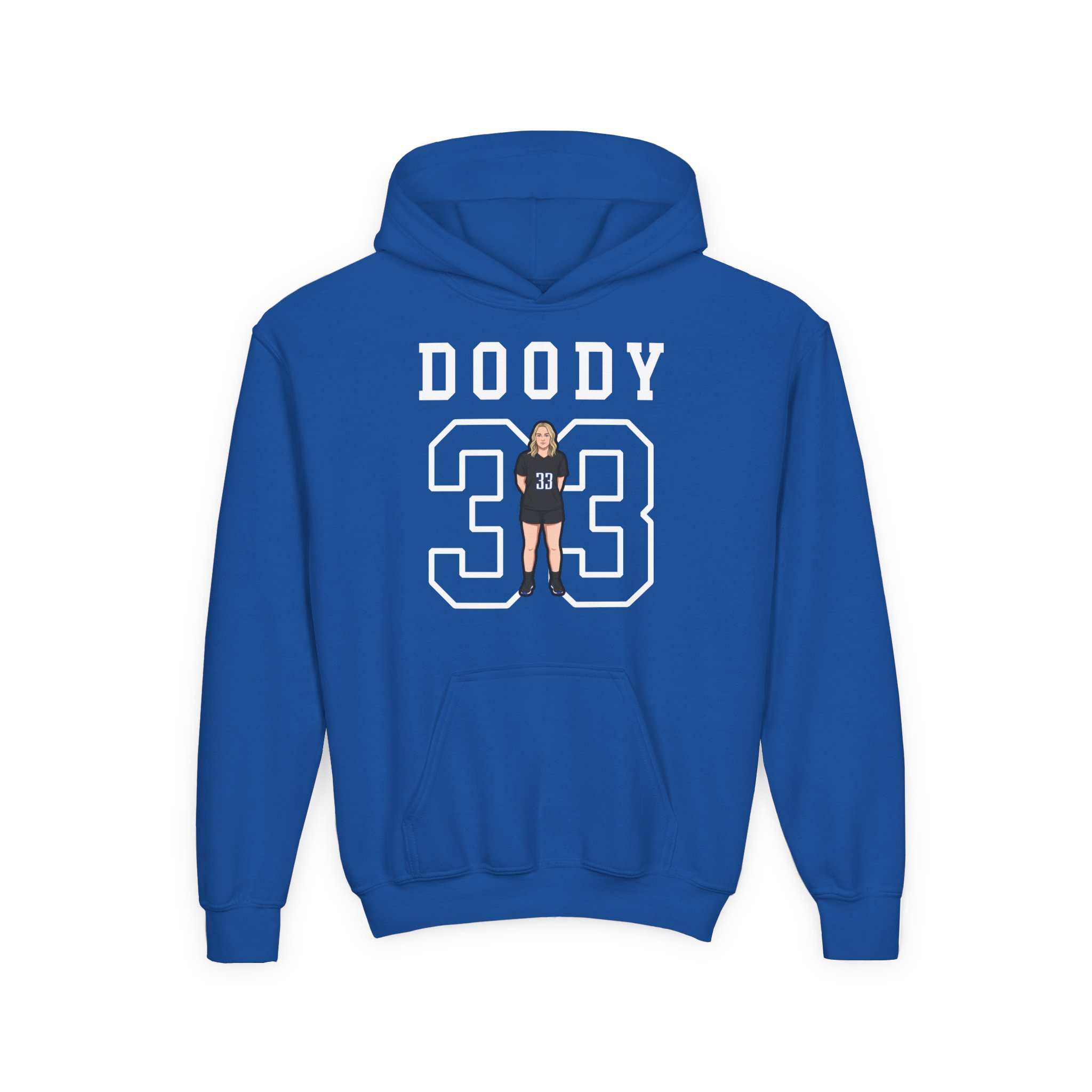 Youth Hoodie — character_shirsey in Royal
