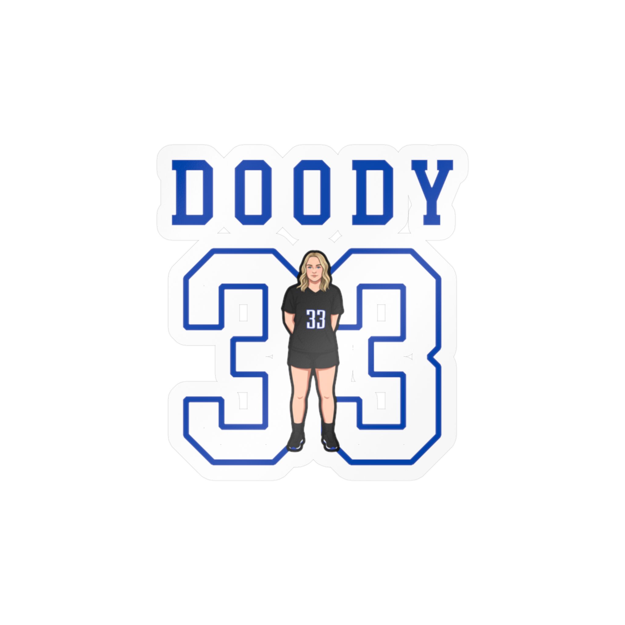Vinyl Sticker — character_shirsey in Classic