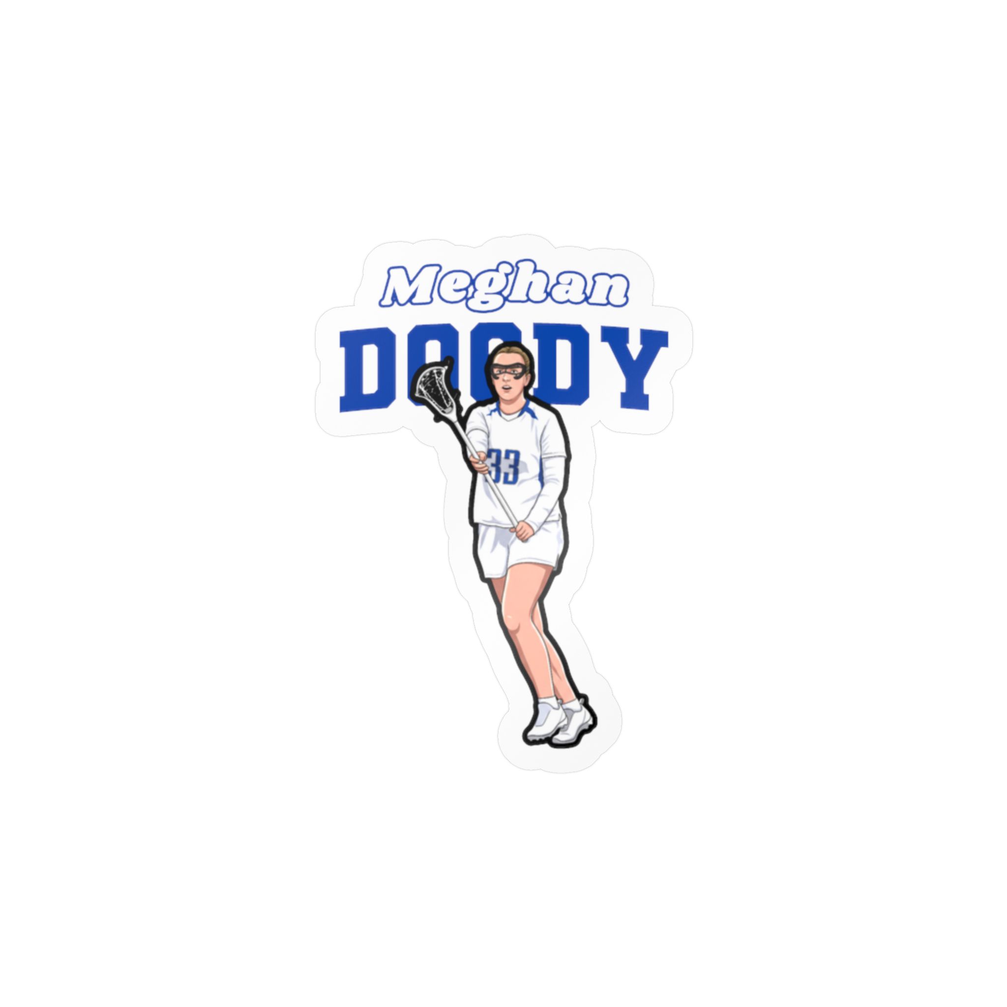 Vinyl Sticker — character_name_arch in Classic