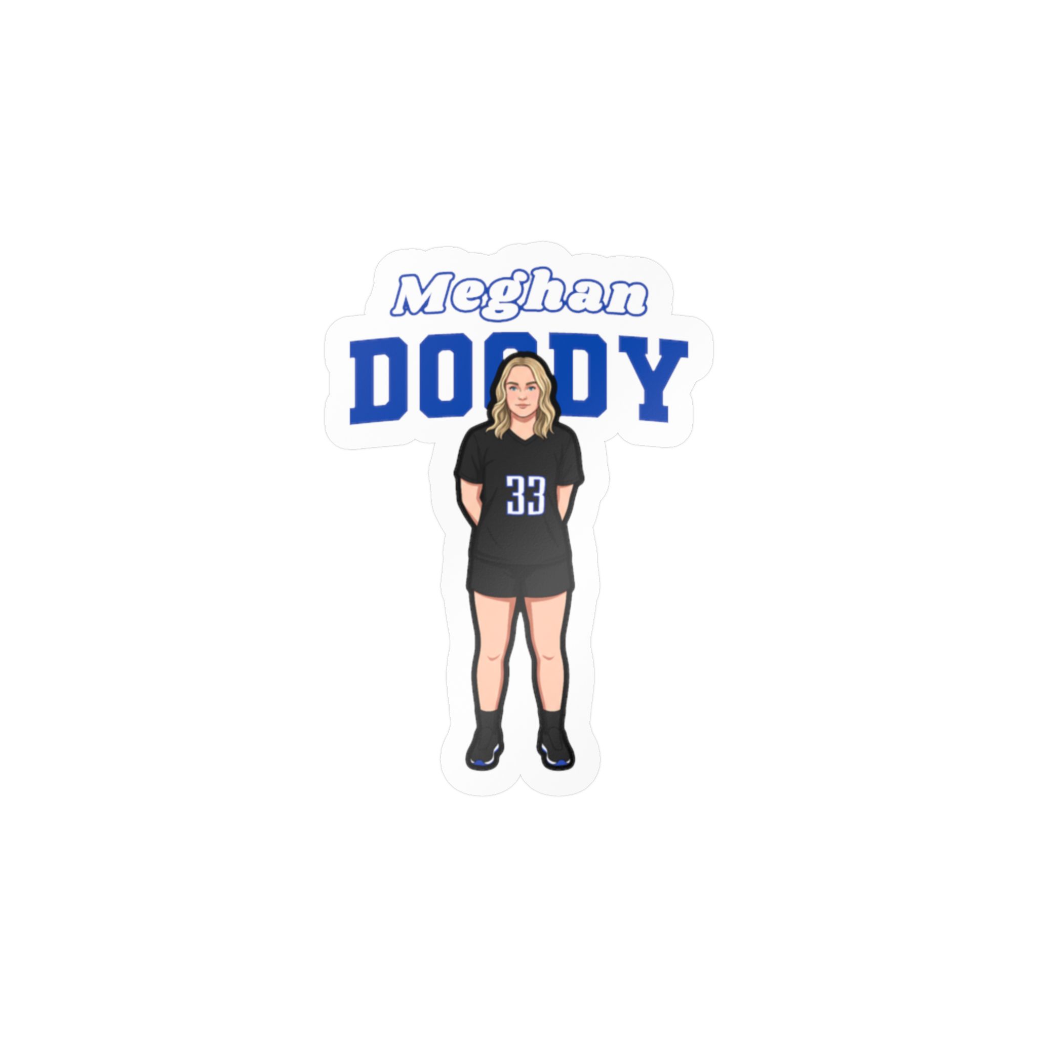 Vinyl Sticker — character_name_arch in Classic