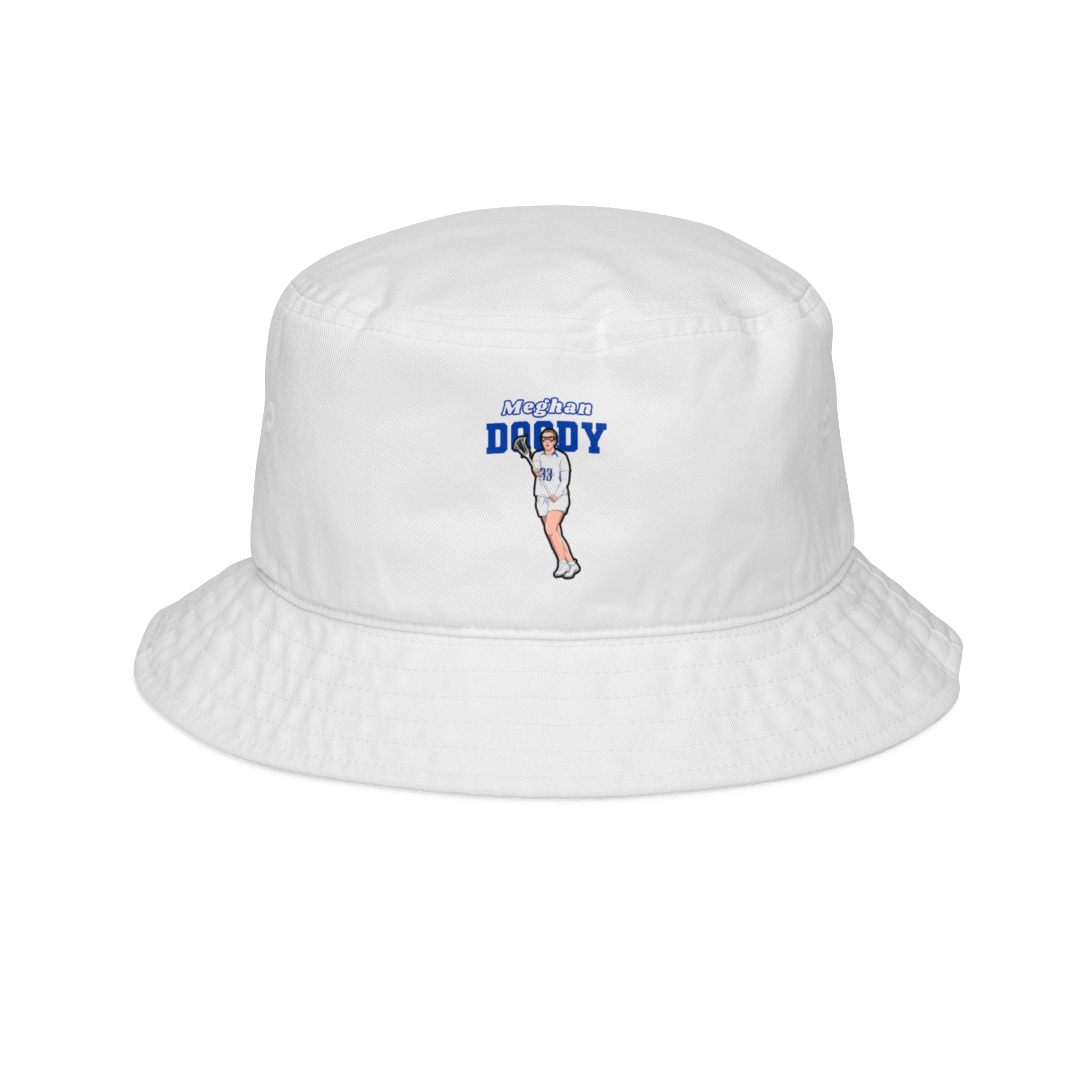 Bucket Hat — character_name_arch in White