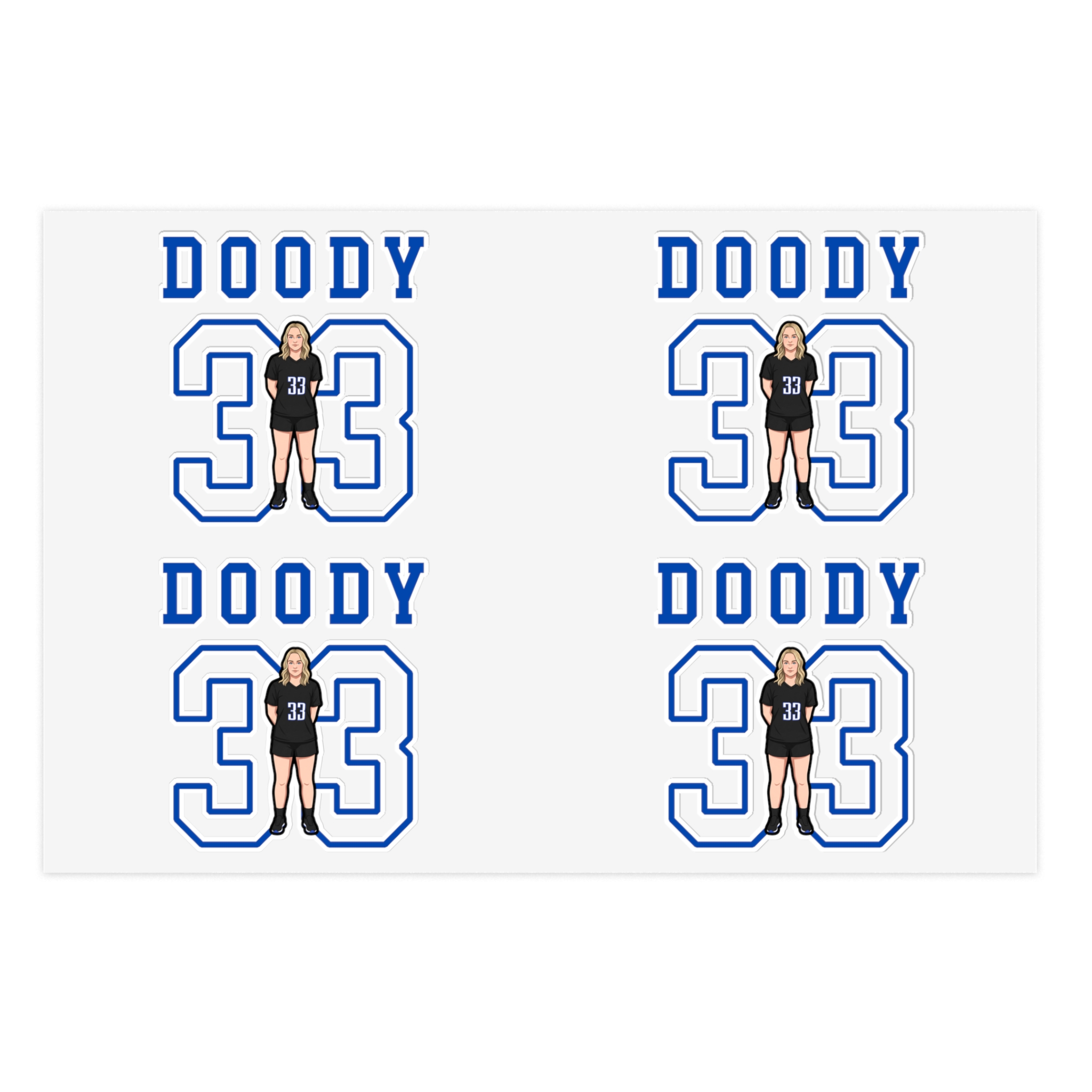 Sticker Sheet — character_shirsey in Classic