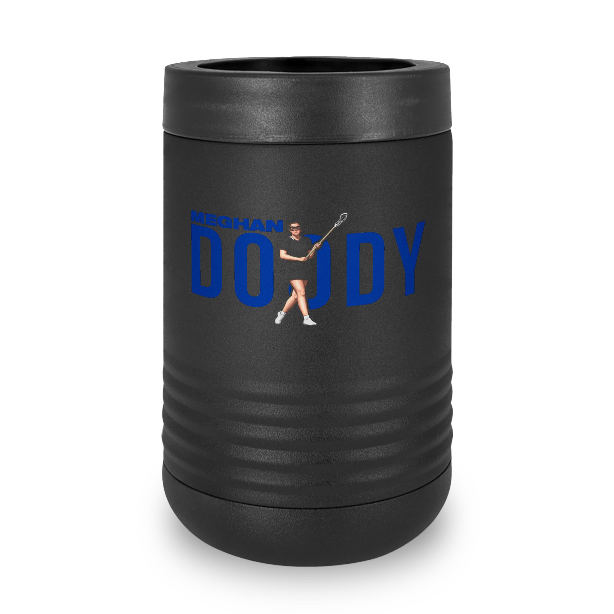 Stainless Can Cooler — character_player_name in Black