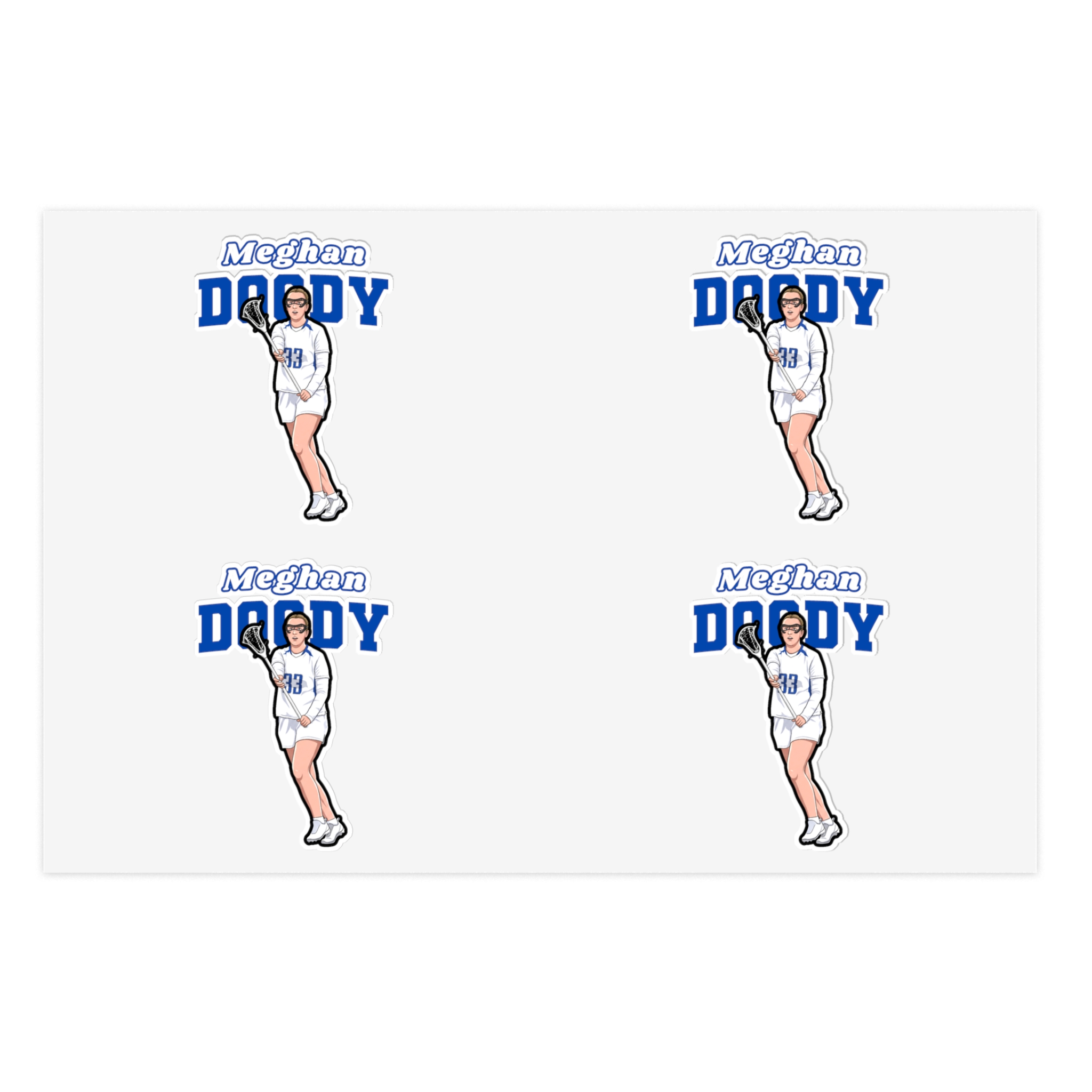 Sticker Sheet — character_name_arch in Classic
