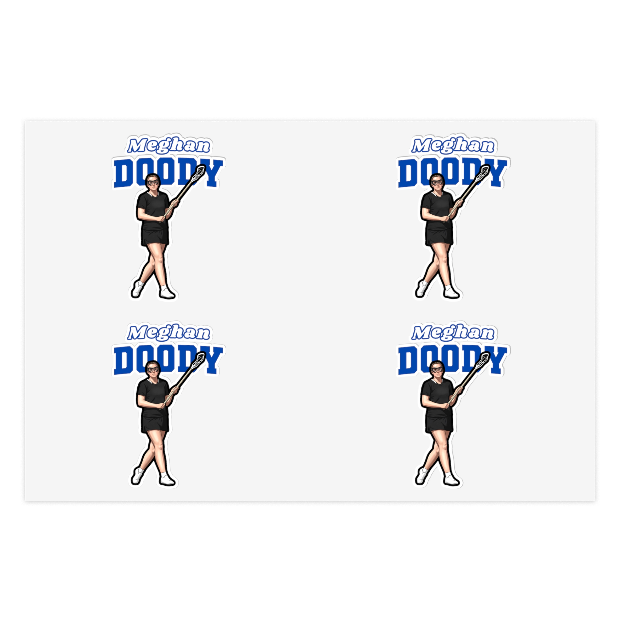 Sticker Sheet — character_name_arch in Classic