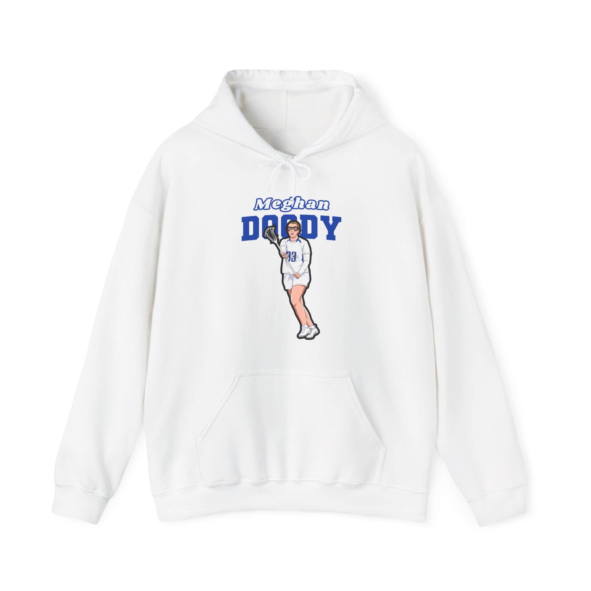 Hoodie — character_name_arch in White