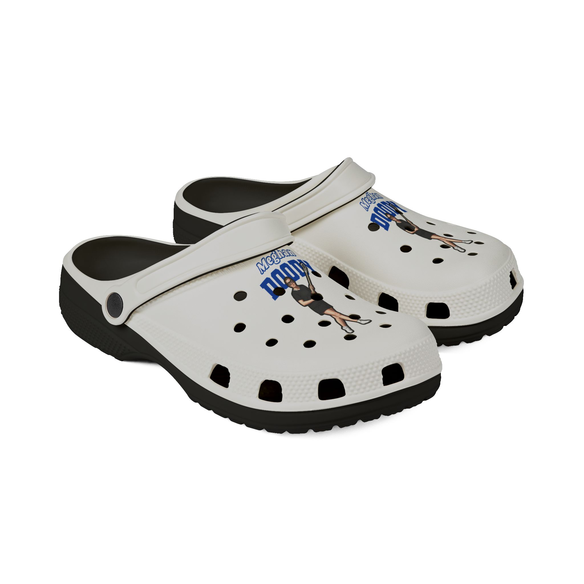 Rubber Clogs — character_name_arch in Black
