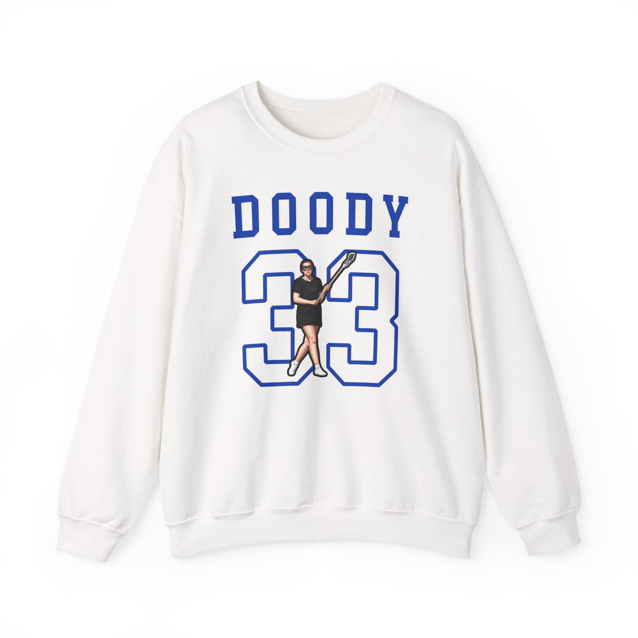 Crewneck Sweatshirt — character_shirsey in White