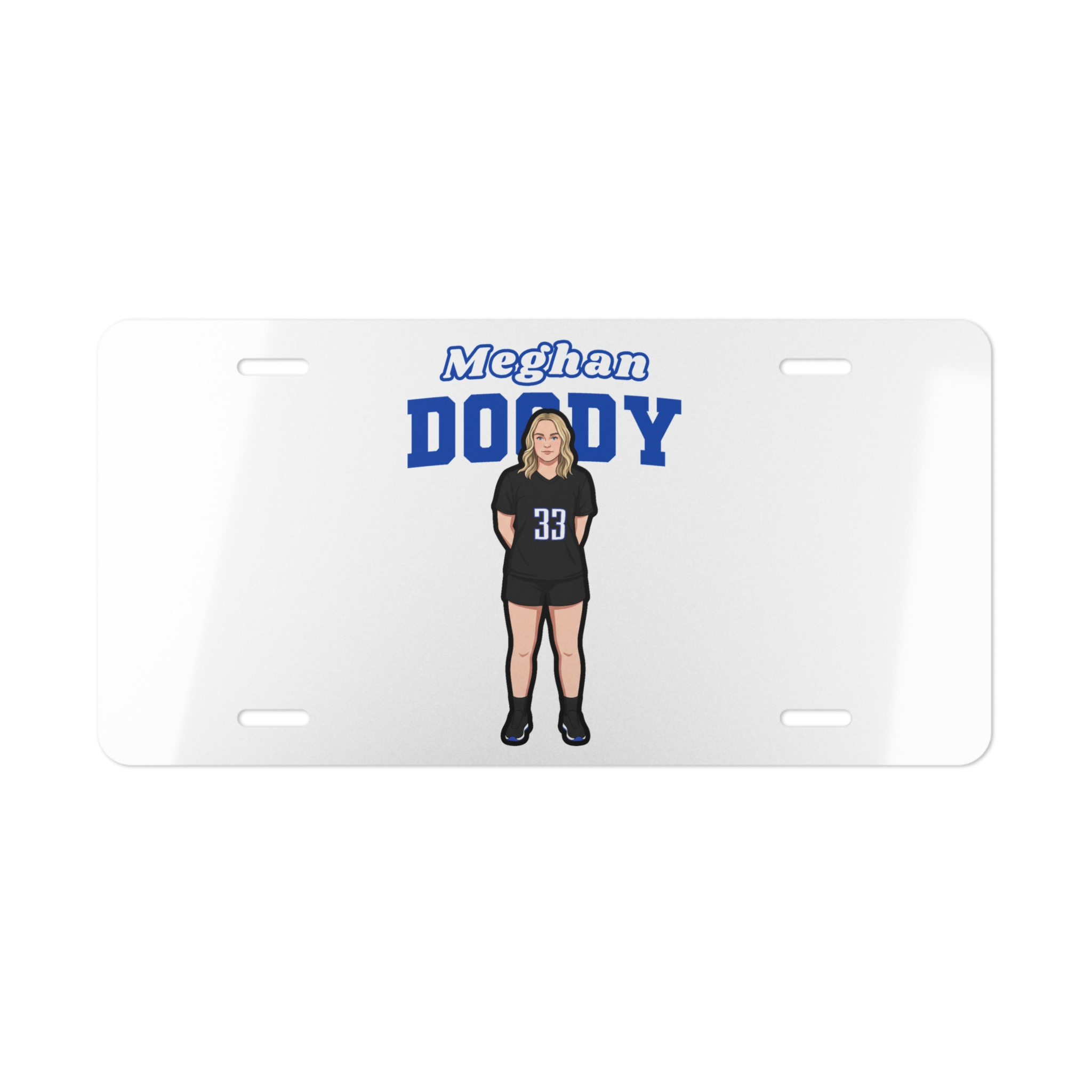 License Plate — character_name_arch in Classic