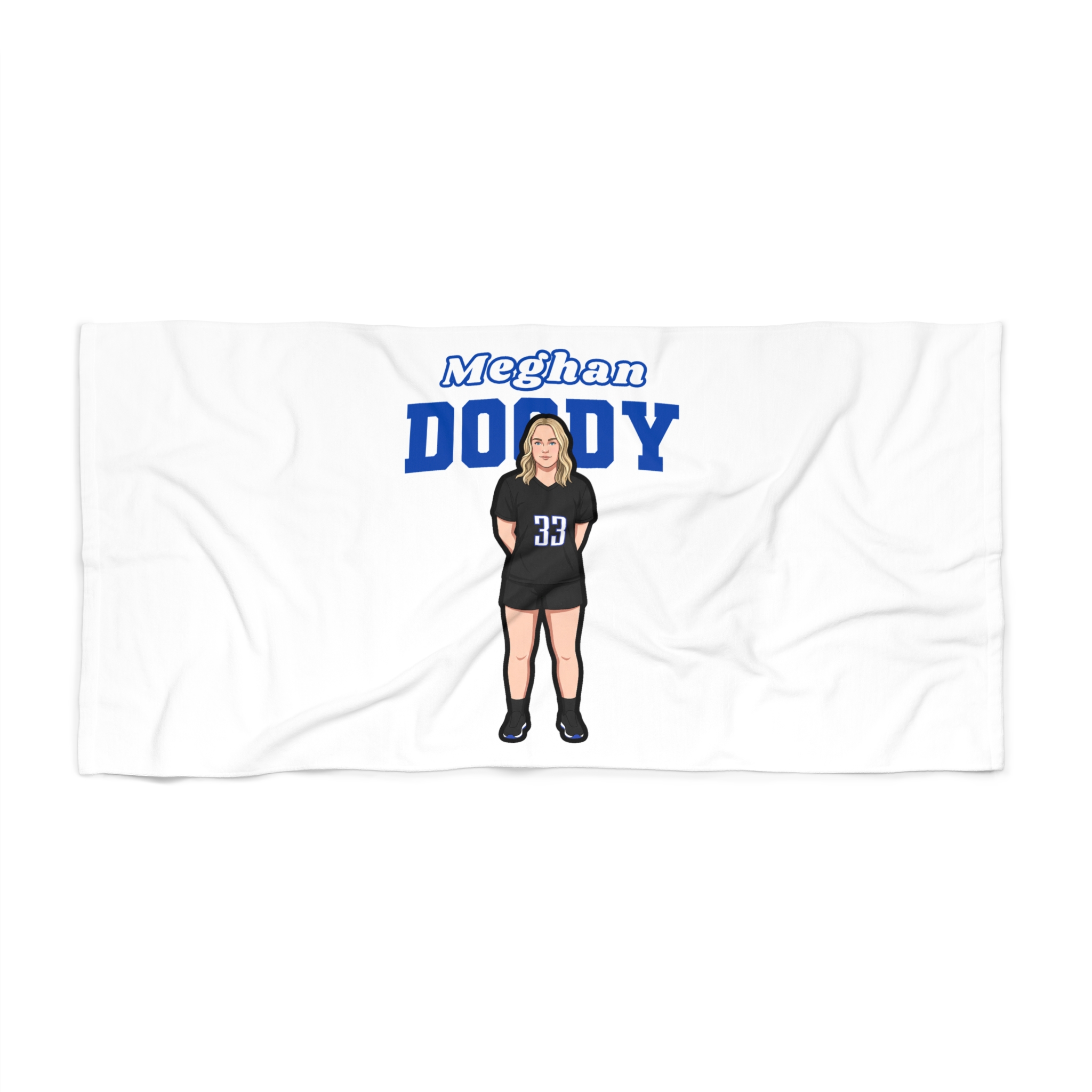 Beach Towel — character_name_arch in Classic