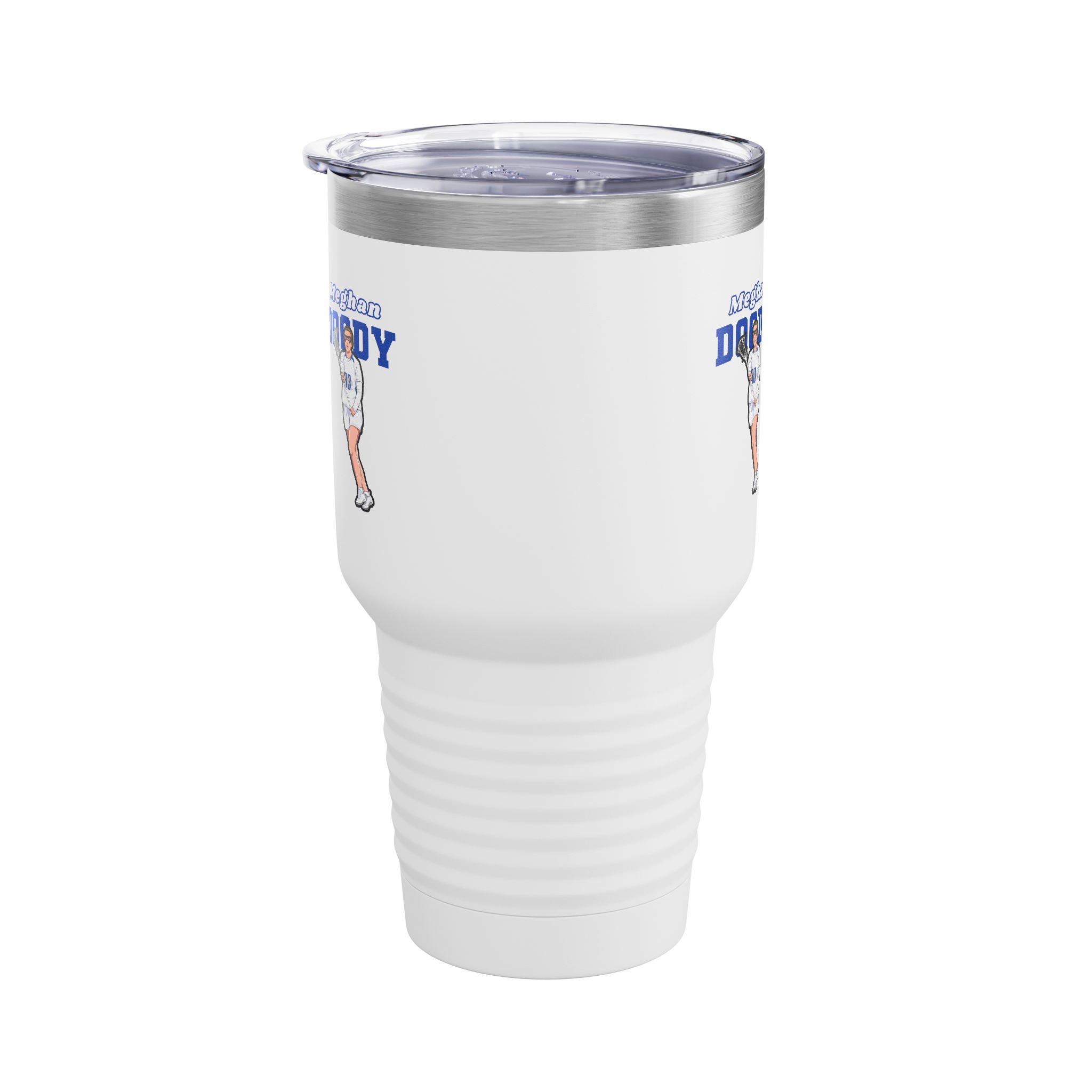 30oz Tumbler — character_name_arch in White