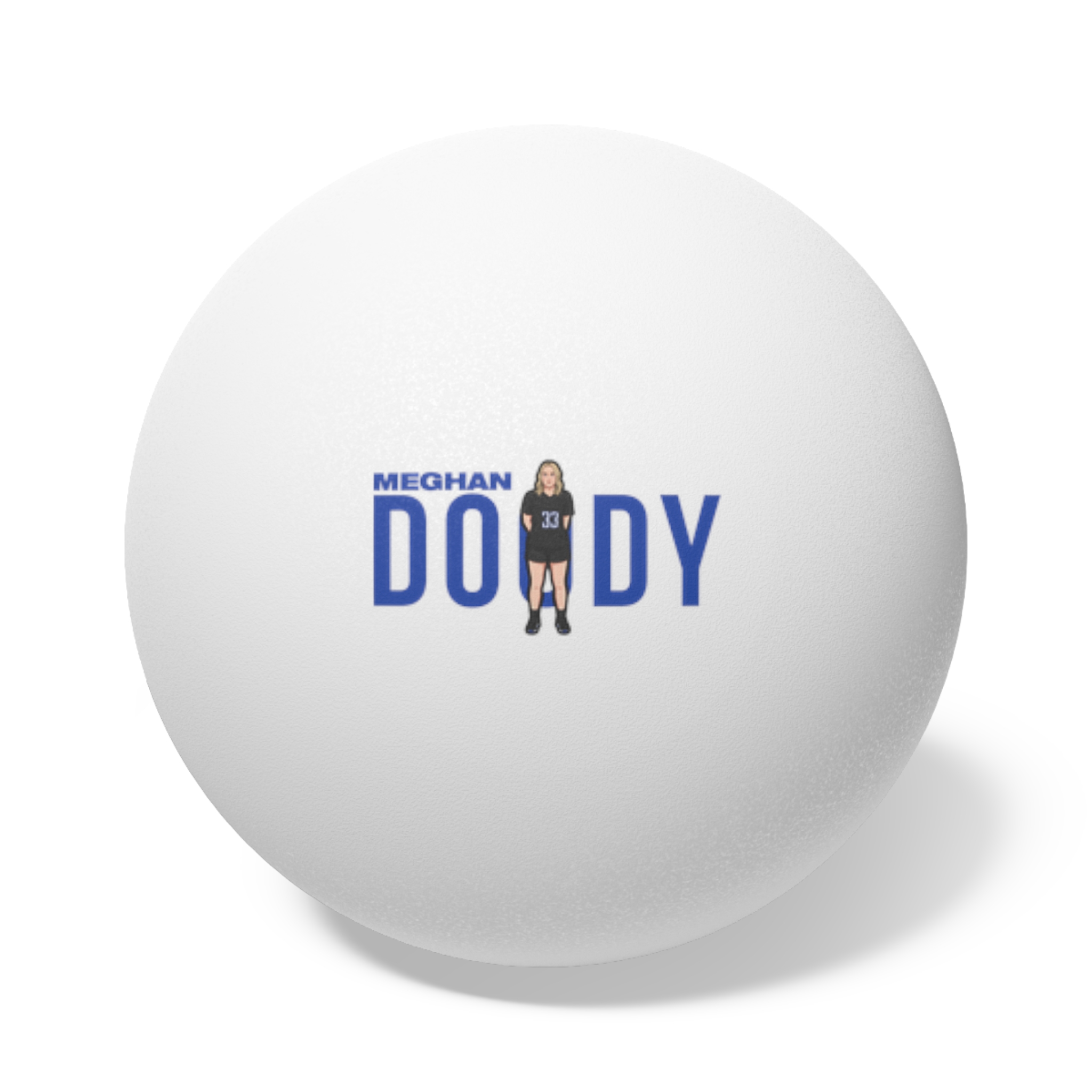 Ping Pong Balls, 6 pcs — character_player_name in White
