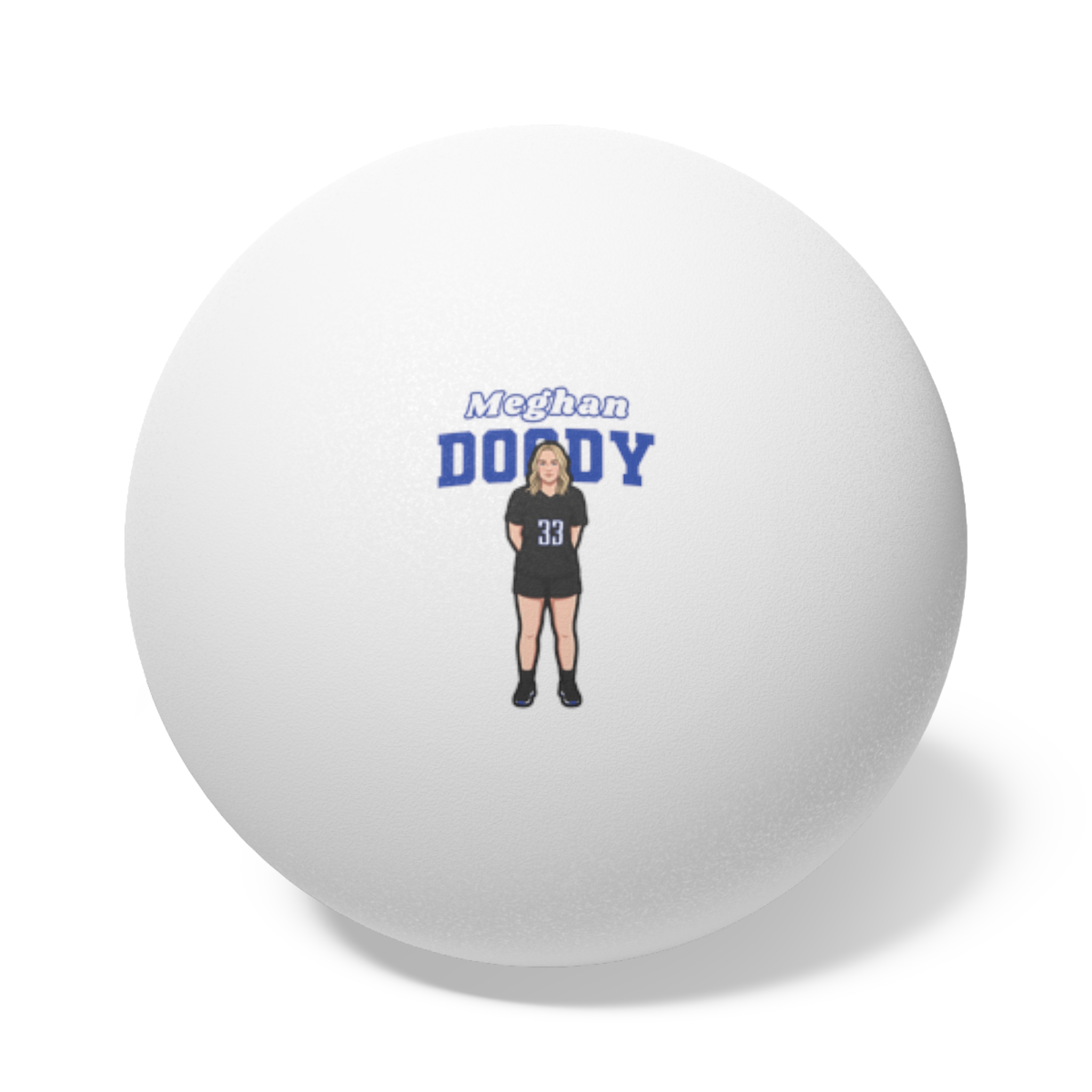 Ping Pong Balls, 6 pcs — character_name_arch in White