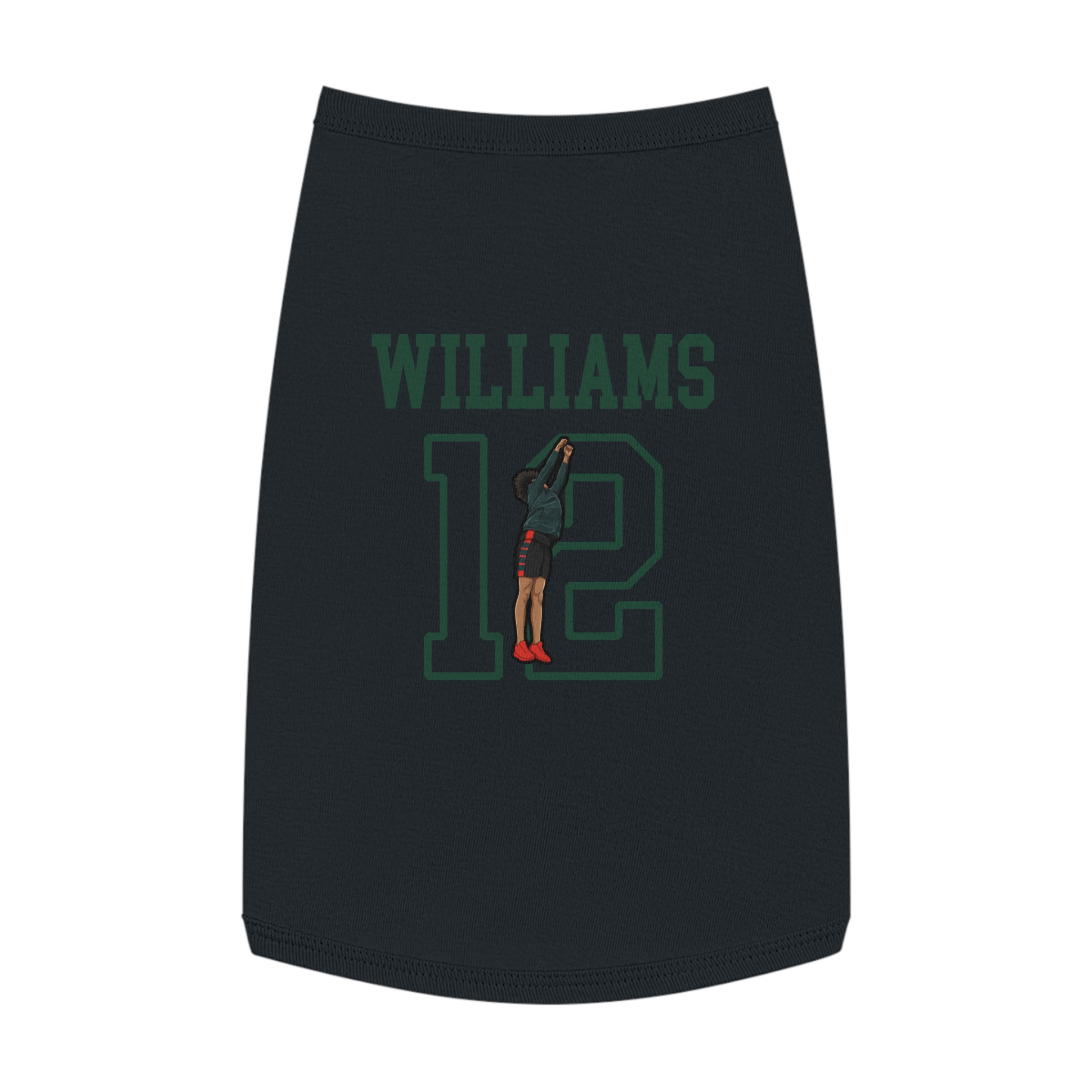 Pet Tank Top — character_shirsey in Black