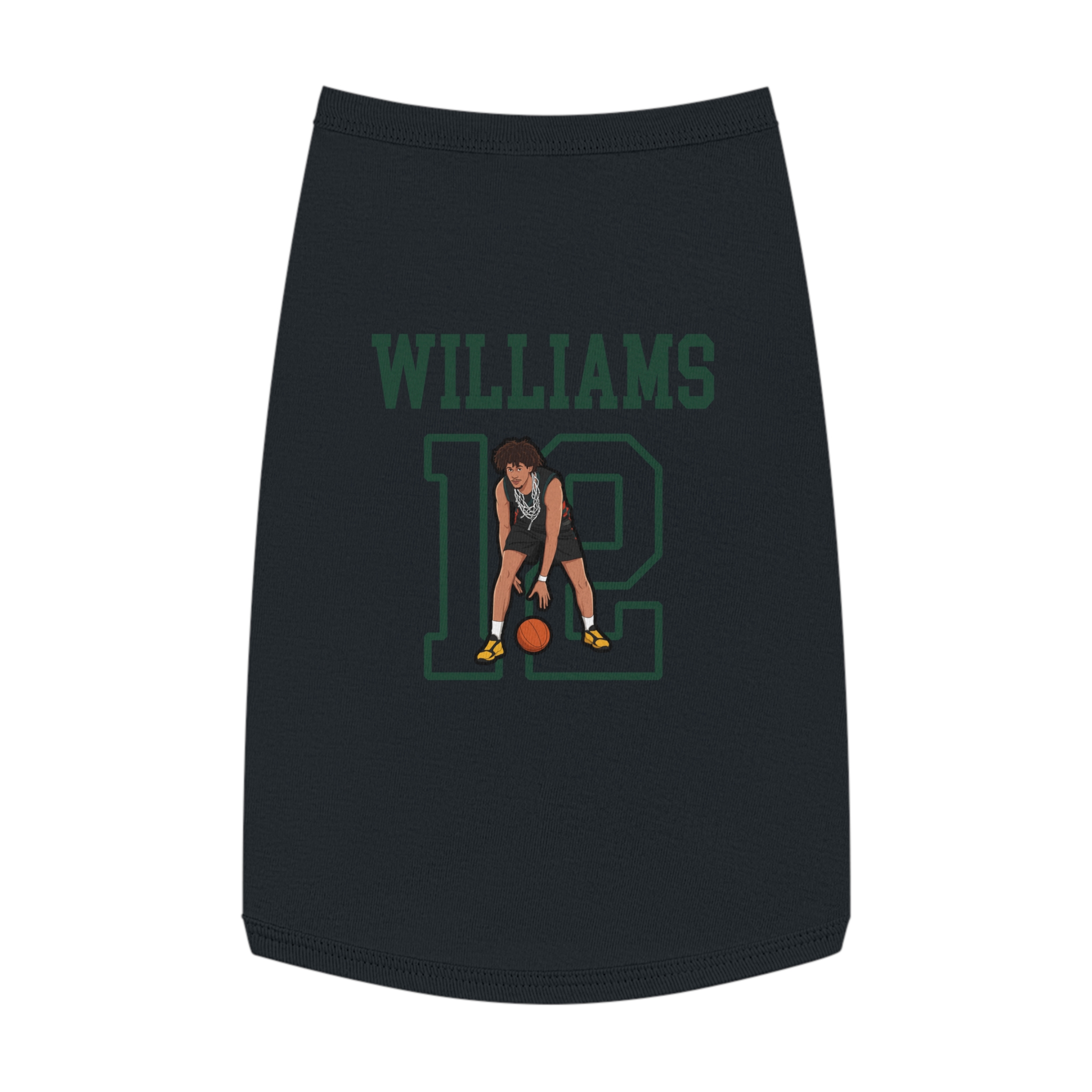Pet Tank Top — character_shirsey in Black