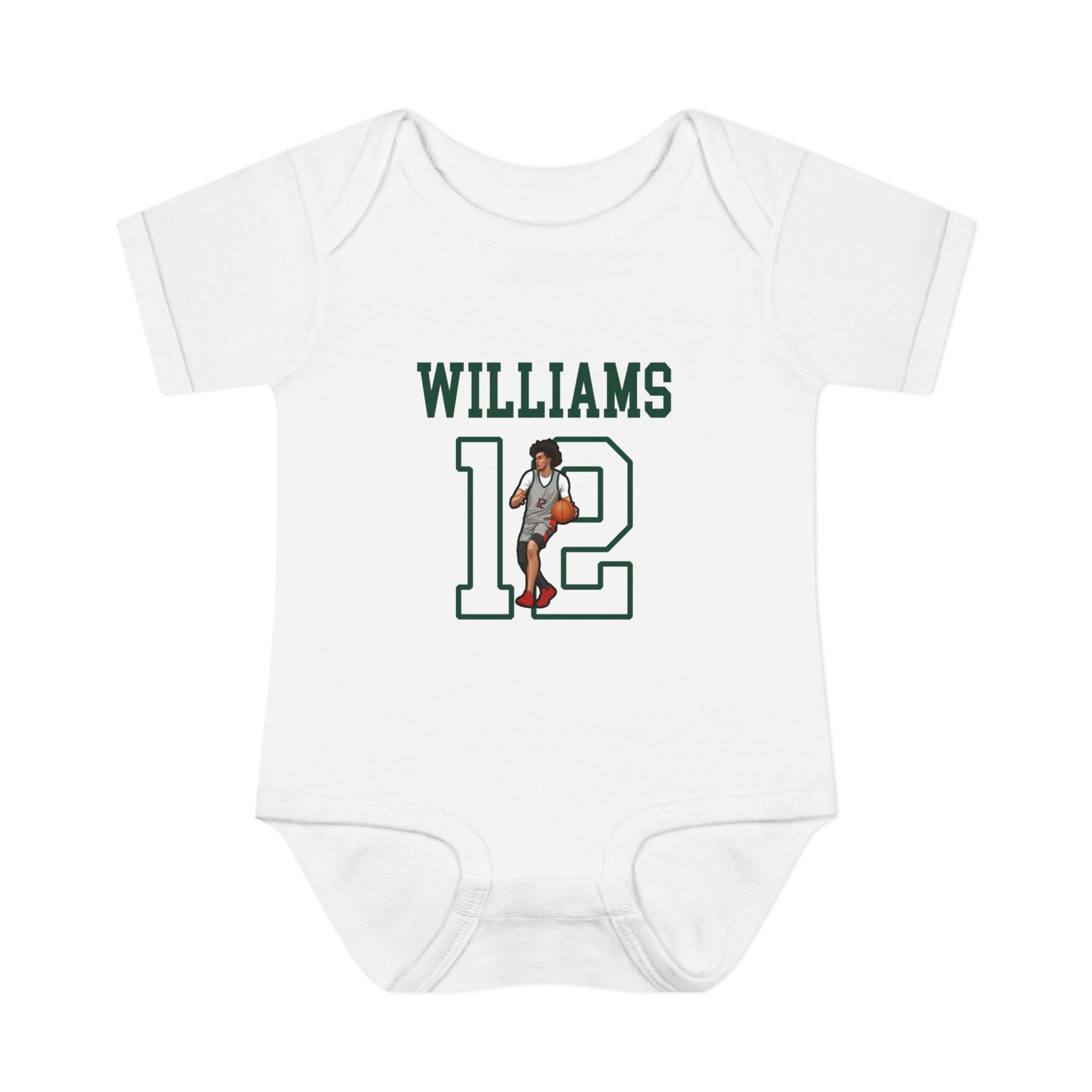 Baby Onesie — character_shirsey in White