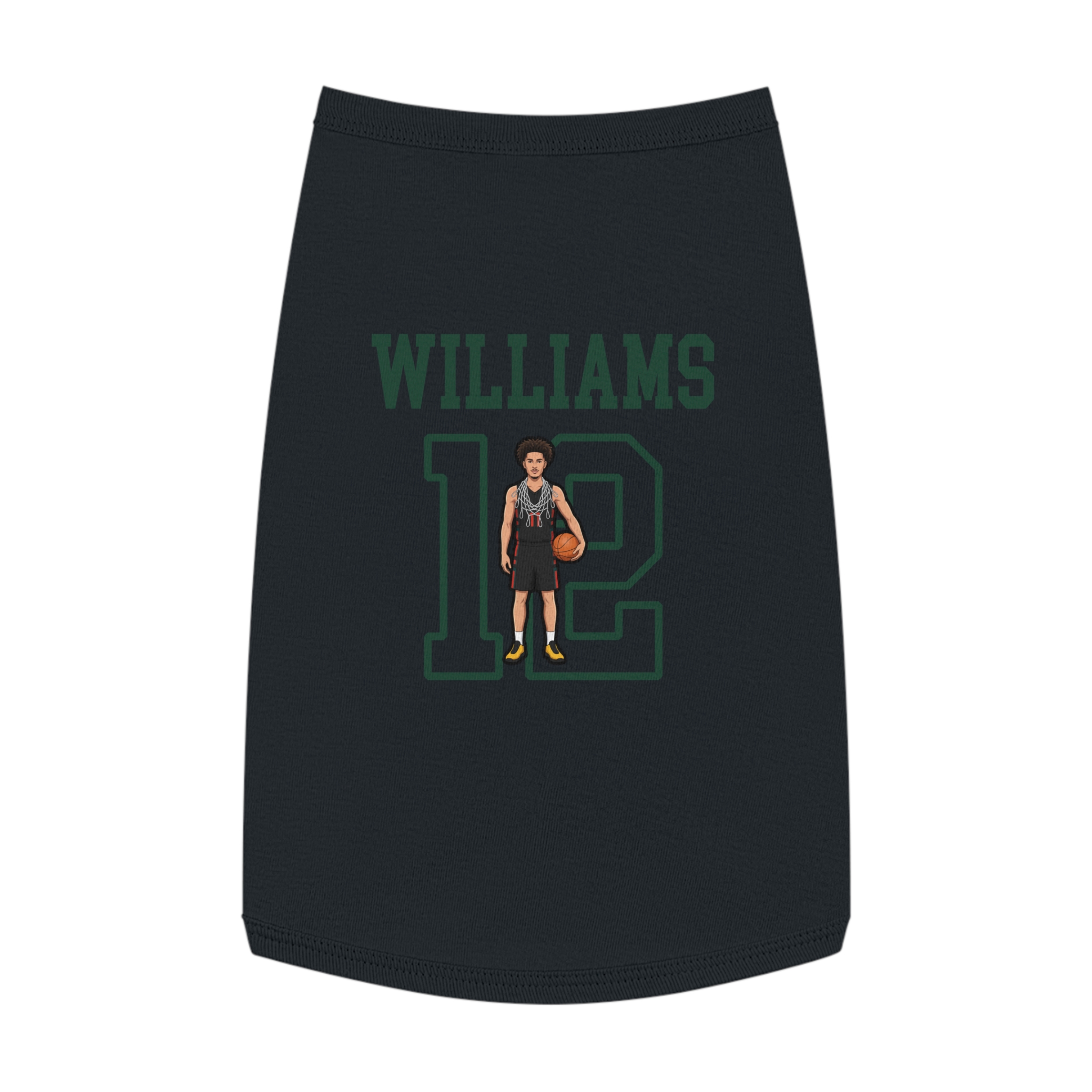 Pet Tank Top — character_shirsey in Black