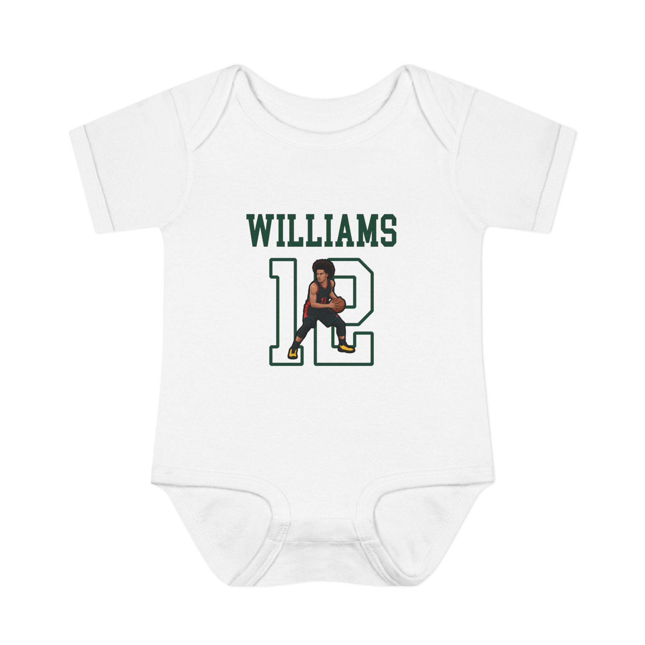 Baby Onesie — character_shirsey in White