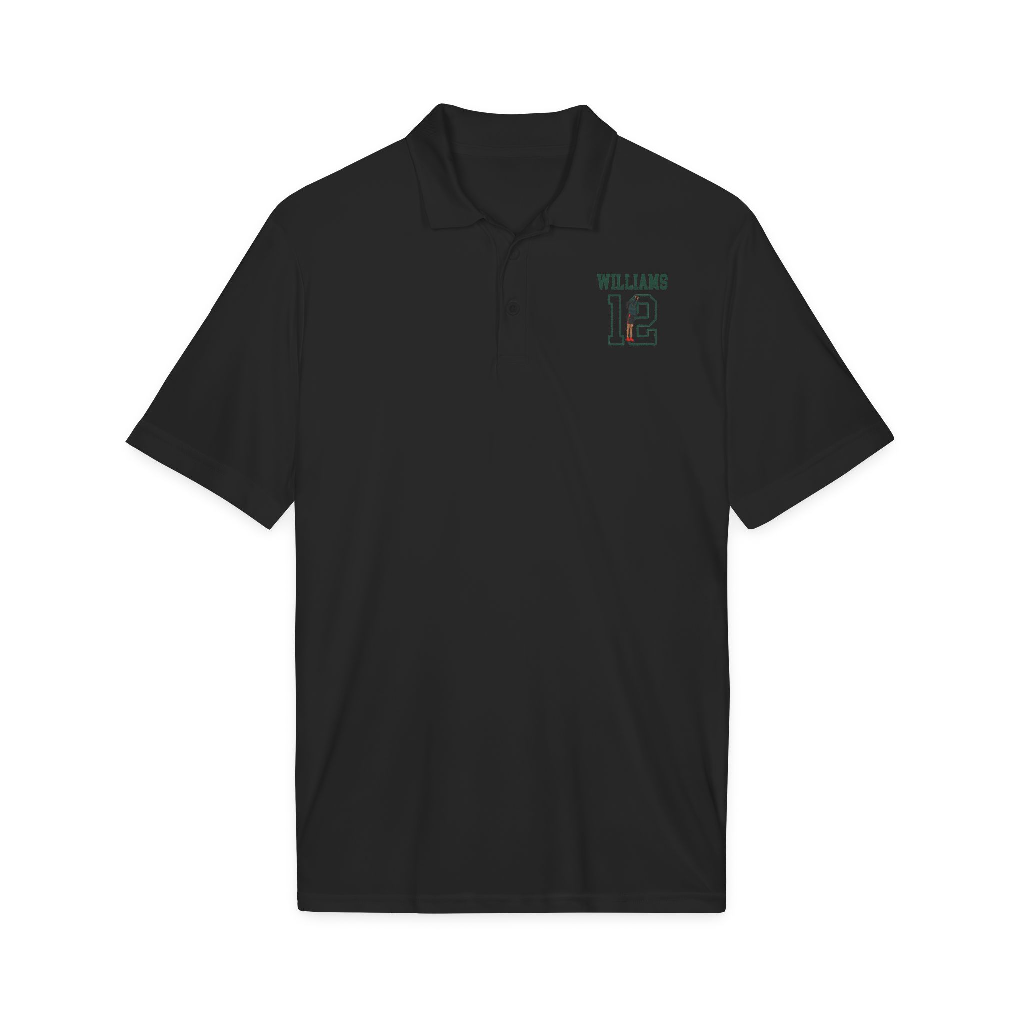 Polo — character_shirsey in Black