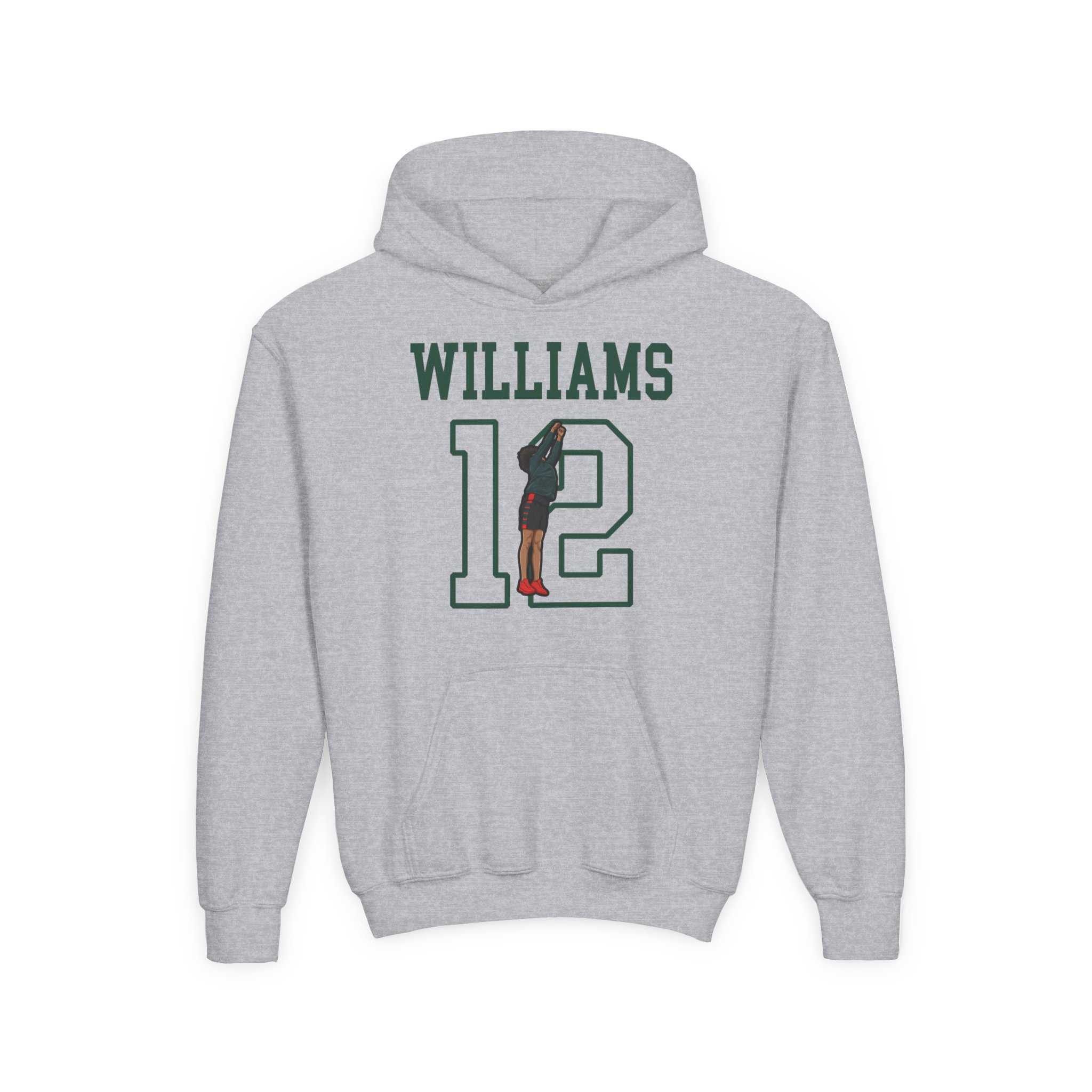 Youth Hoodie — character_shirsey in Grey