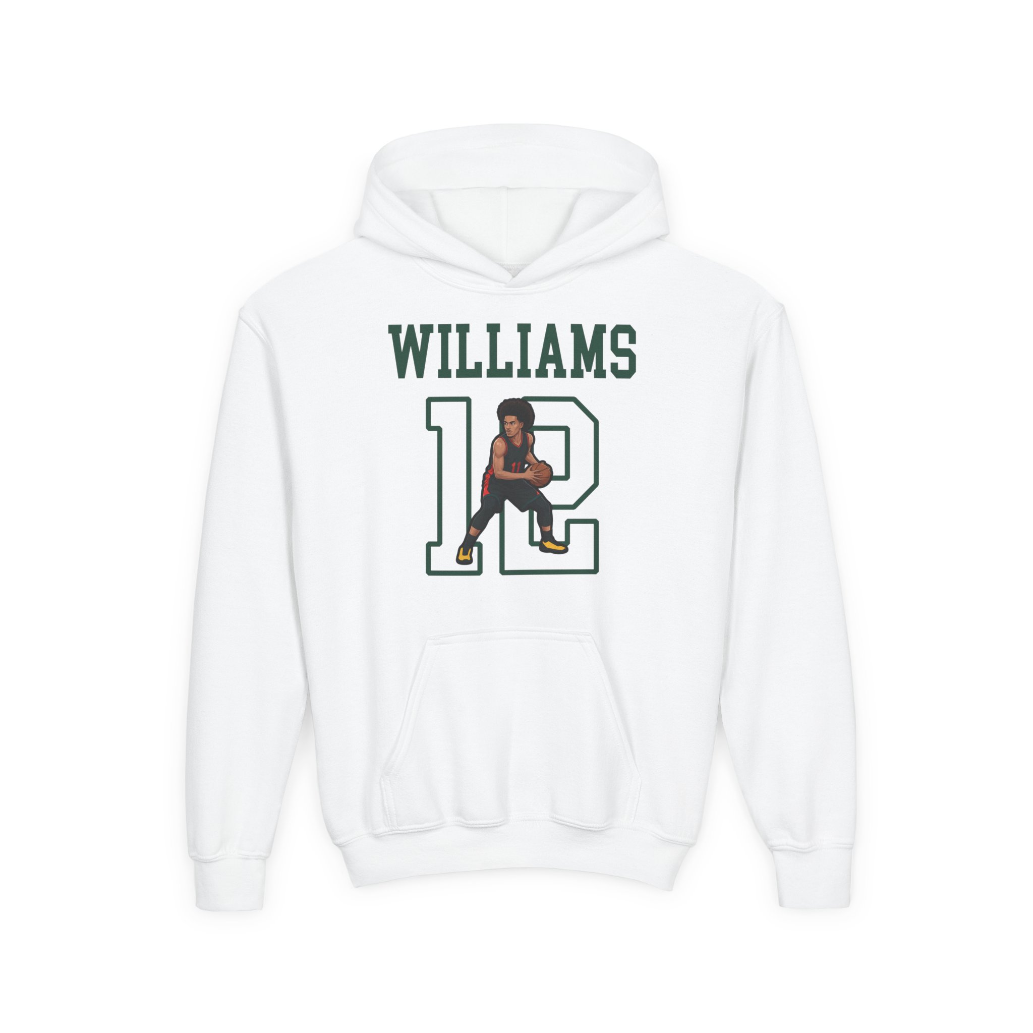 Youth Hoodie — character_shirsey in White