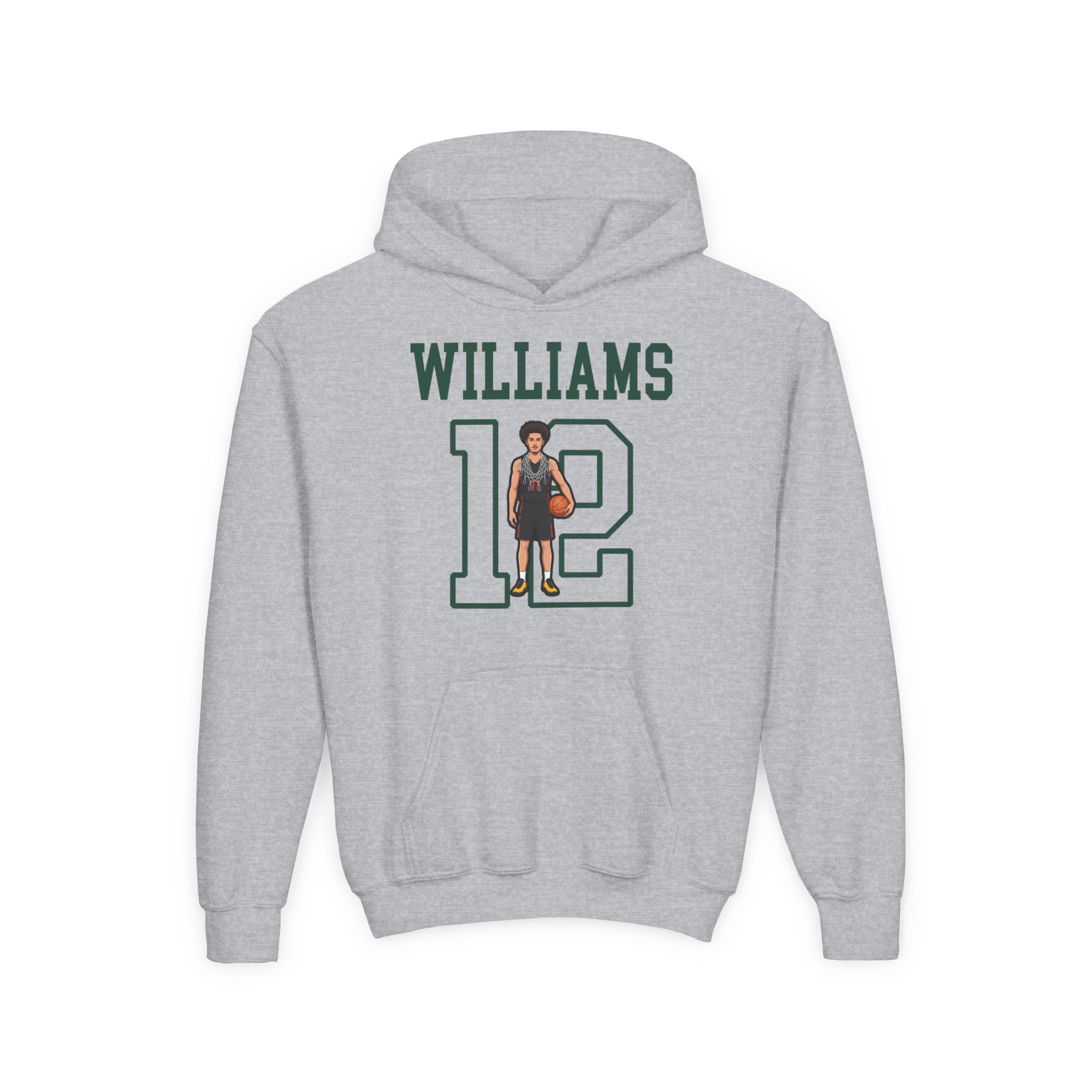 Youth Hoodie — character_shirsey in Grey