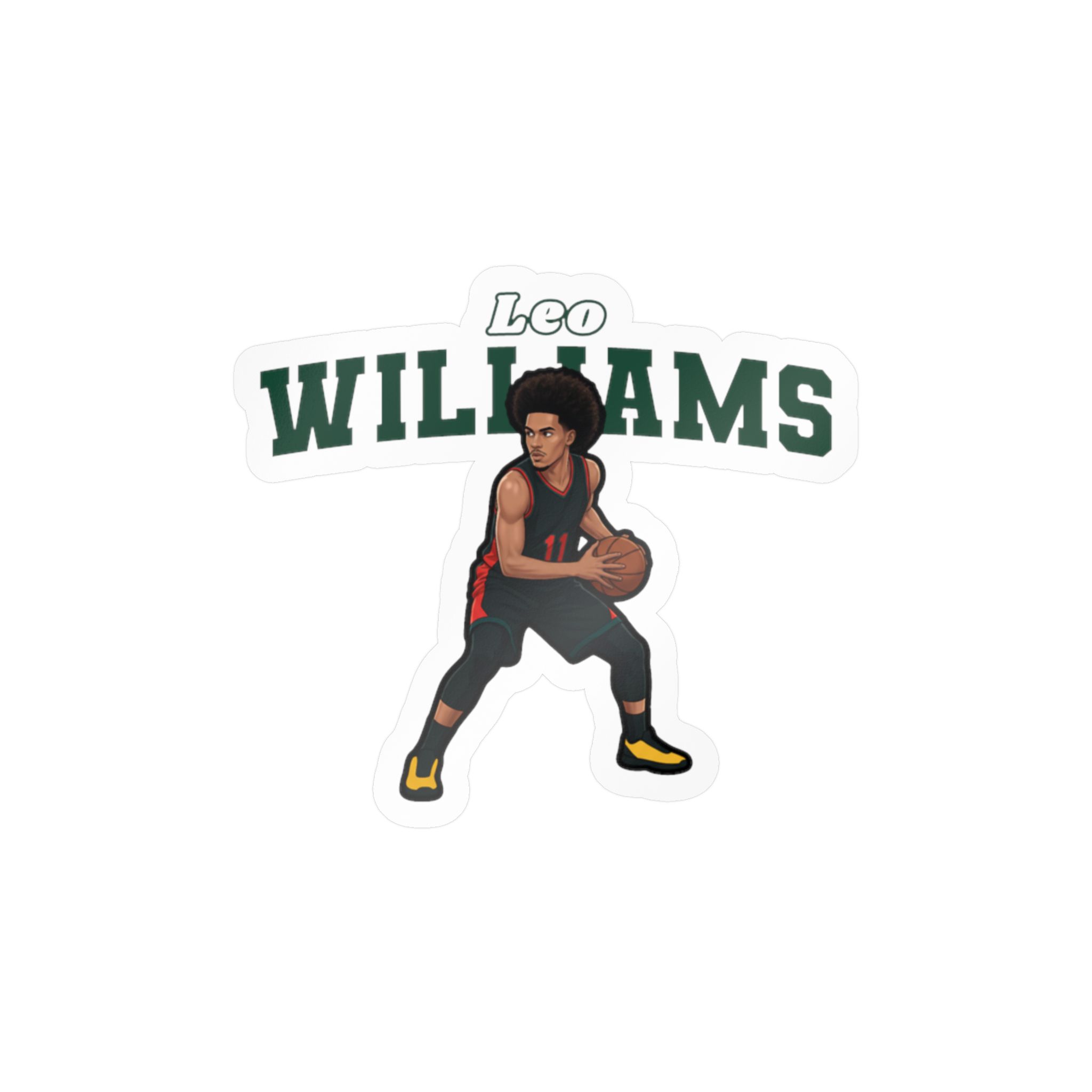 Vinyl Sticker — character_name_arch in Classic