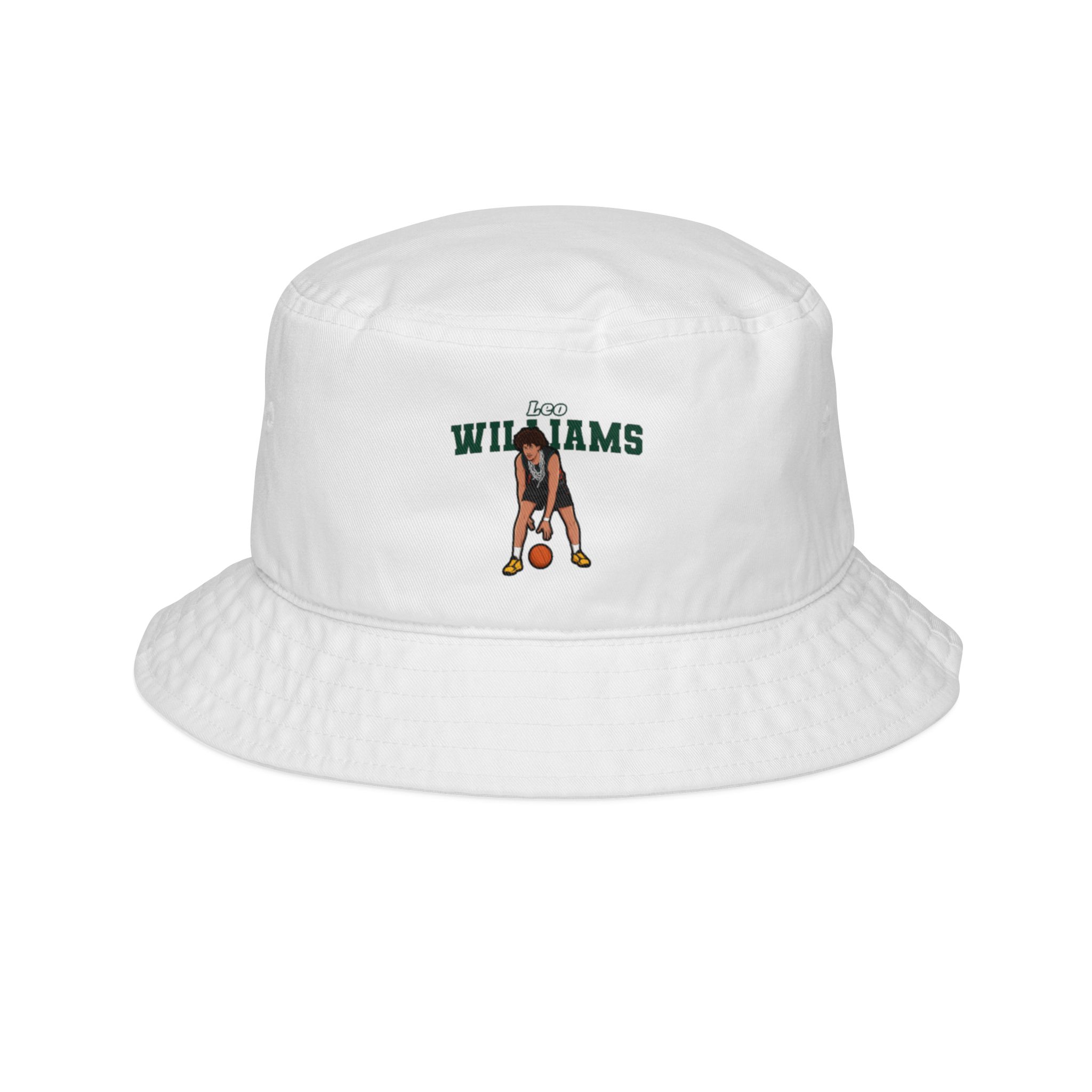Bucket Hat — character_name_arch in White