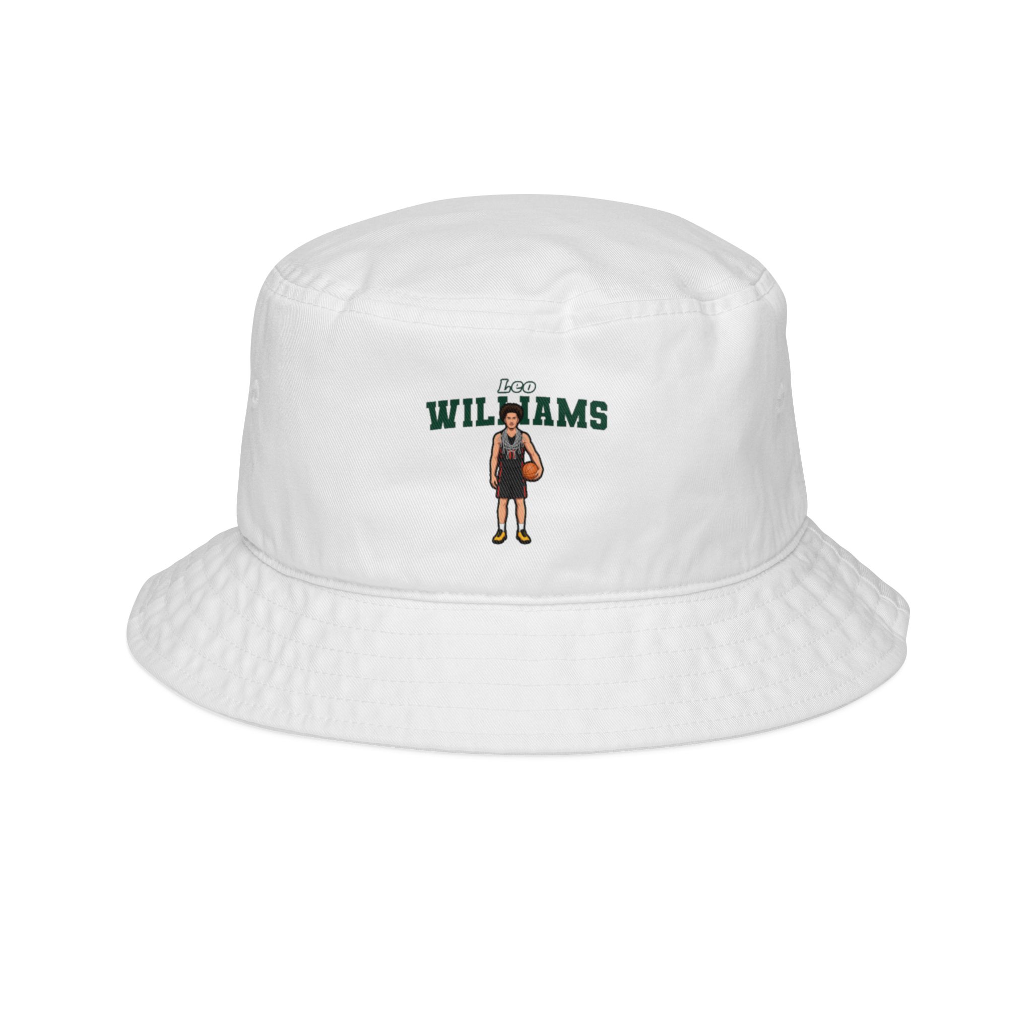 Bucket Hat — character_name_arch in White