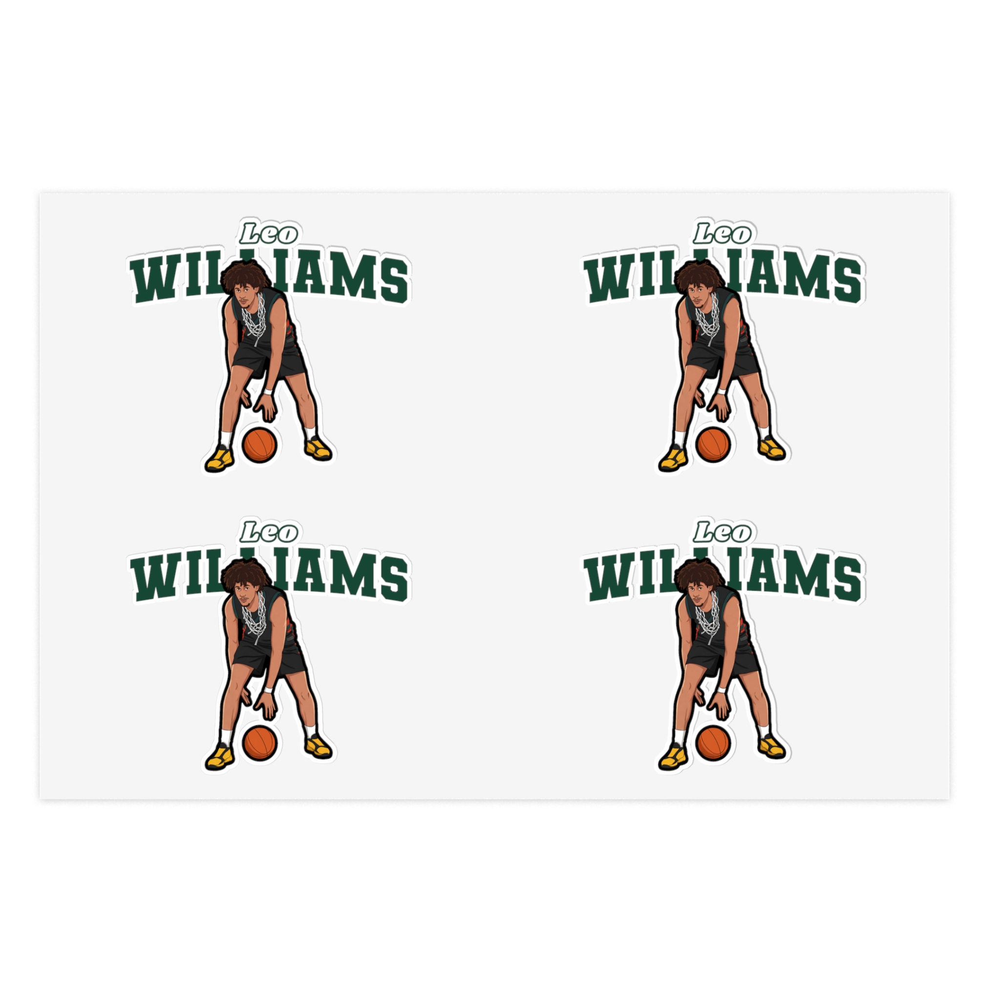 Sticker Sheet — character_name_arch in Classic